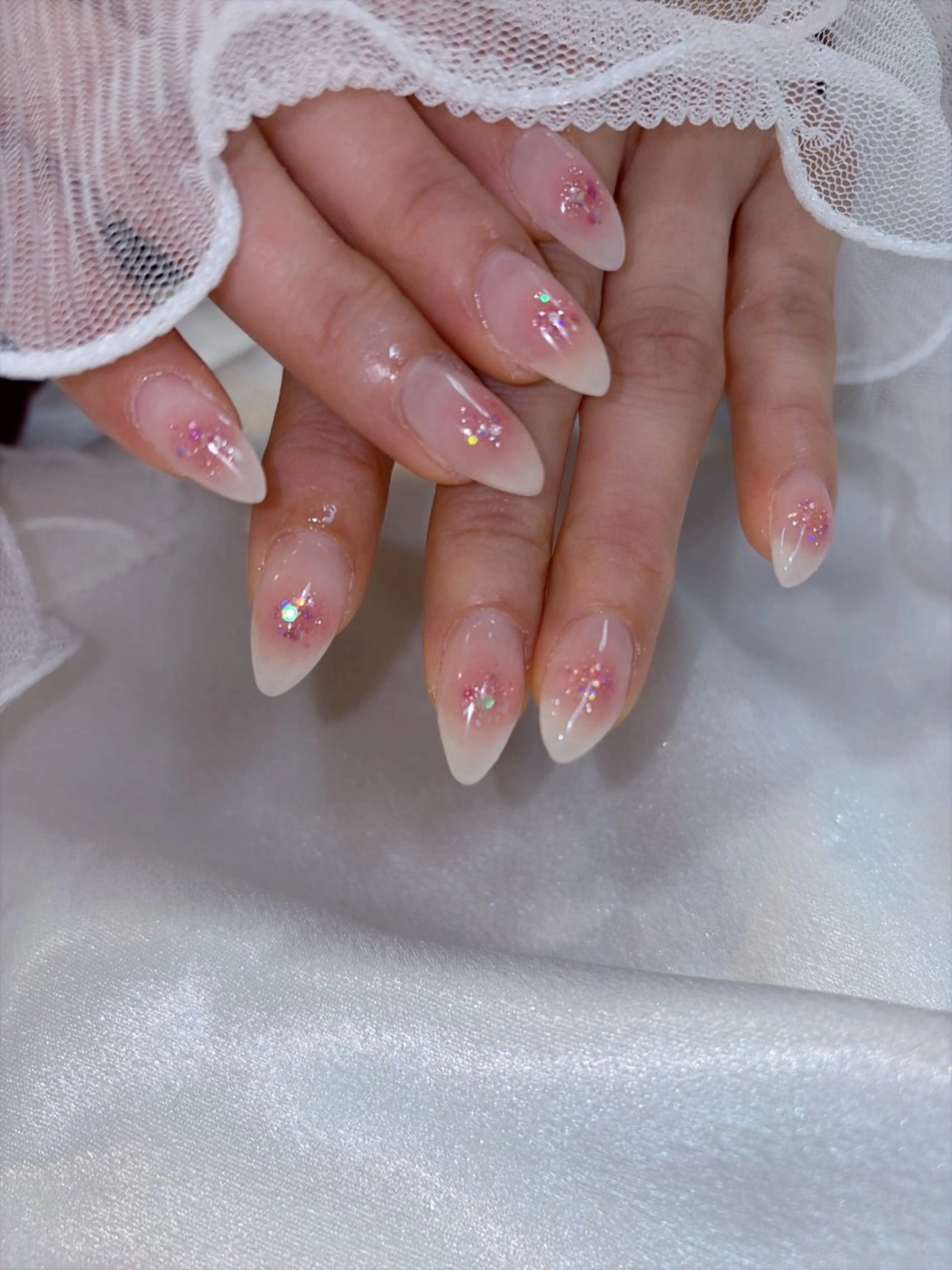 🎀５月10.11.12日限定🎀ちゅるんチークネイル¥4980(120分)の写真