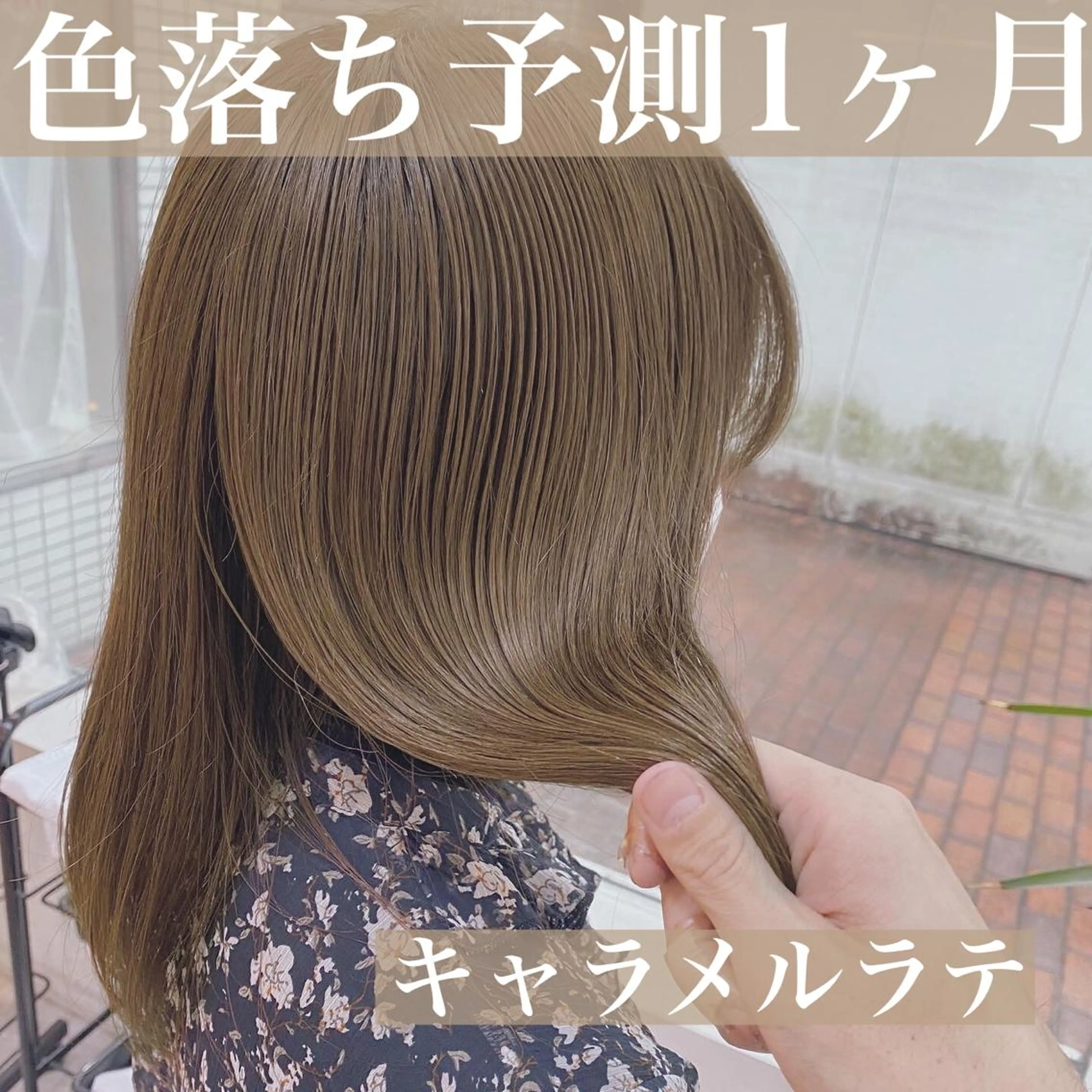 ミディアム カラー ヘアカラー 艶髪レイヤーの王 また復活の大澤竜馬のヘアスタイル