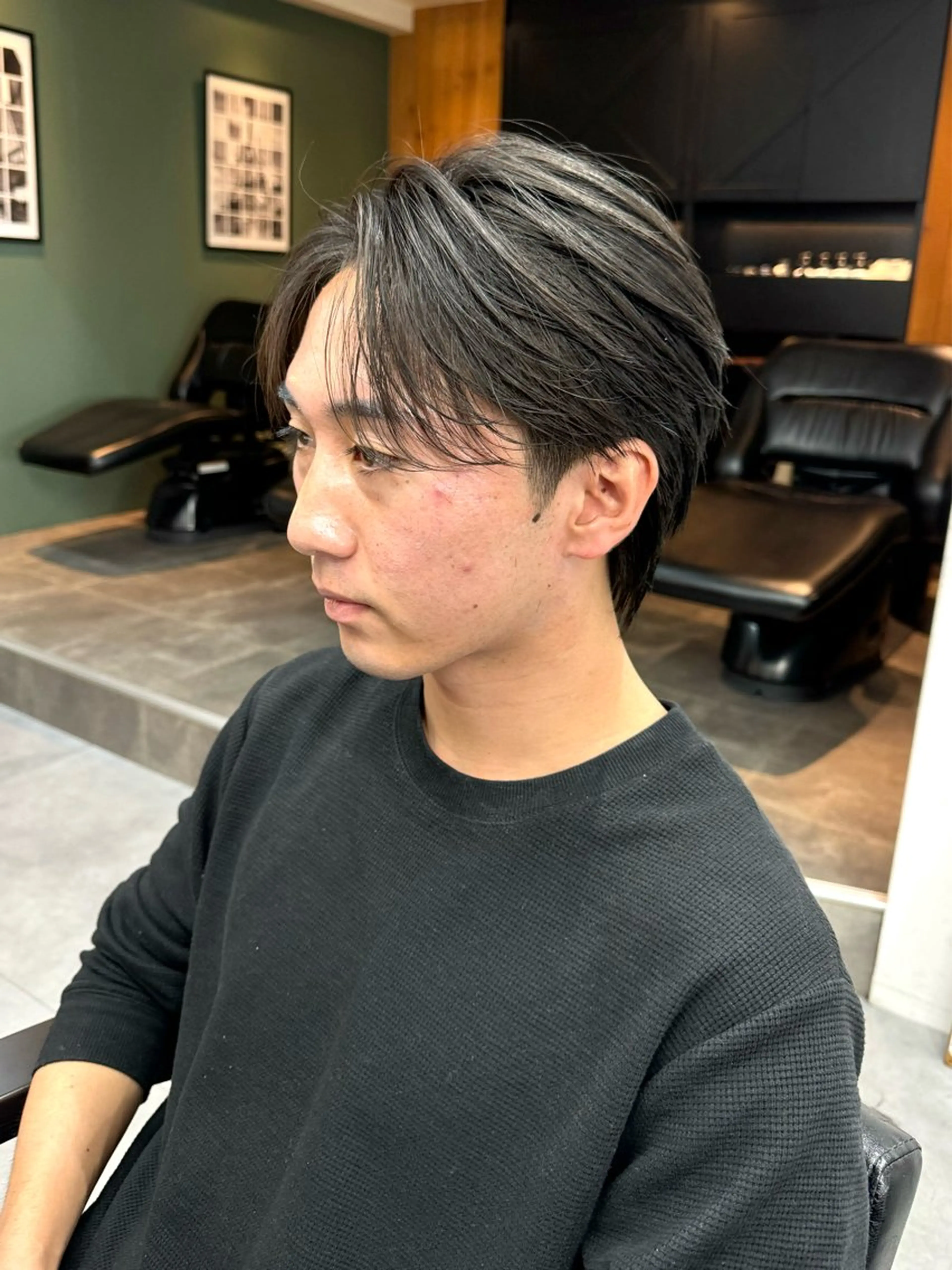 パーマ メンズ メンズパーマ ニュアンスパーマ カット パーマ トリートメント シャドウパーマ/ 波巻パーマYu-Kiのヘアスタイル