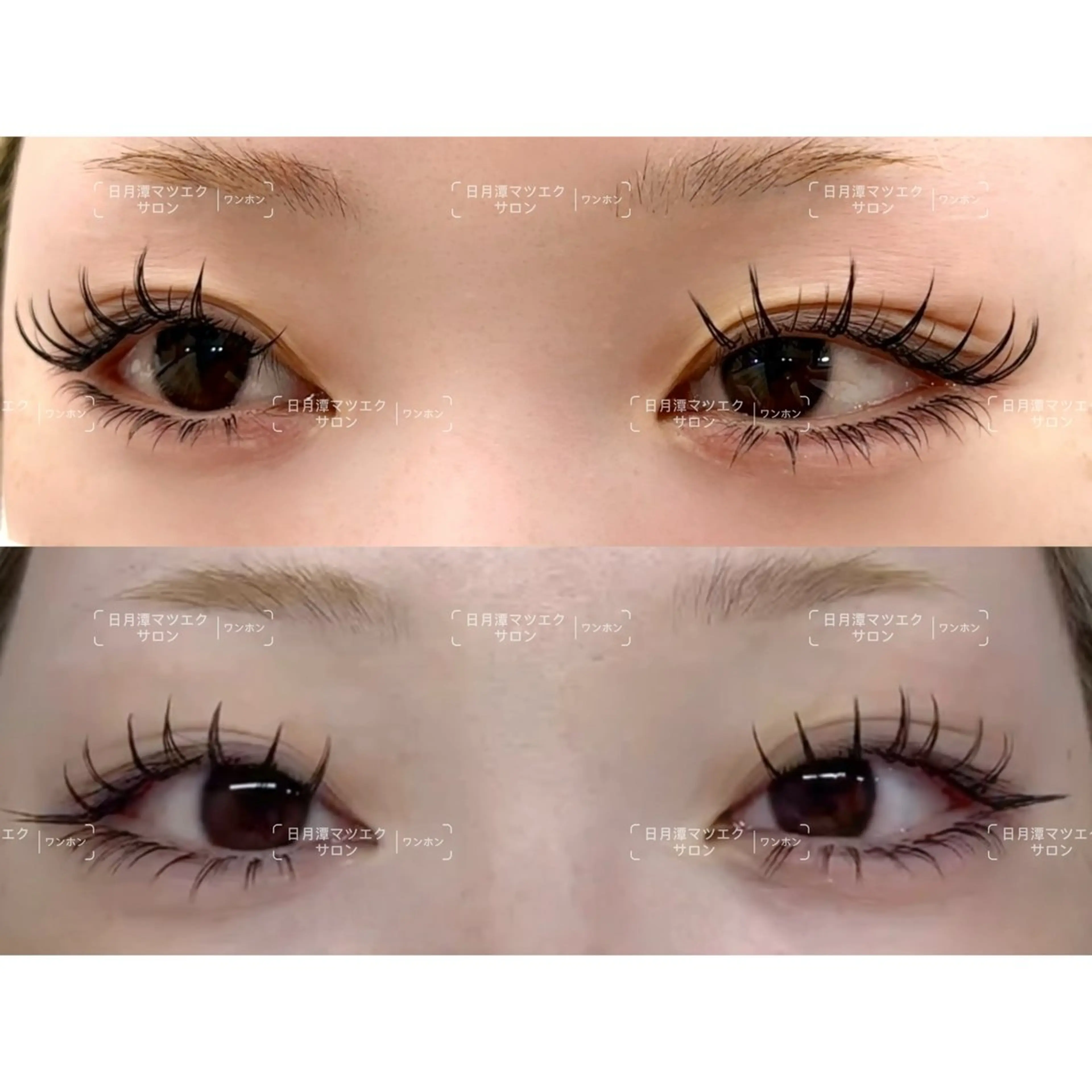 マツエク・マツパ 🔆日月潭🌙 銀座店のマツエク・マツパデザイン