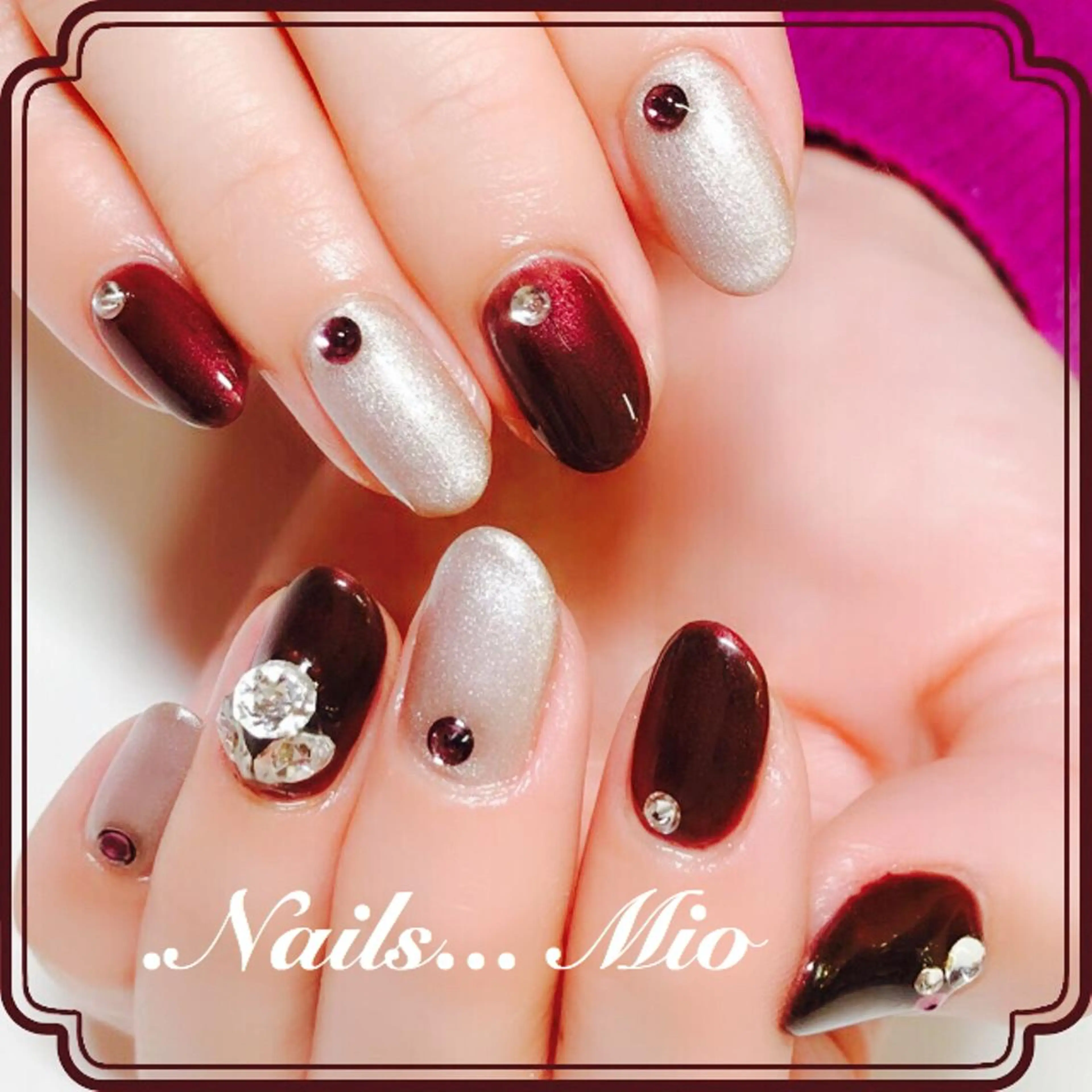 ネイル バレンタイン .Nails Mio 赤羽西ネイルサロンのネイルデザイン