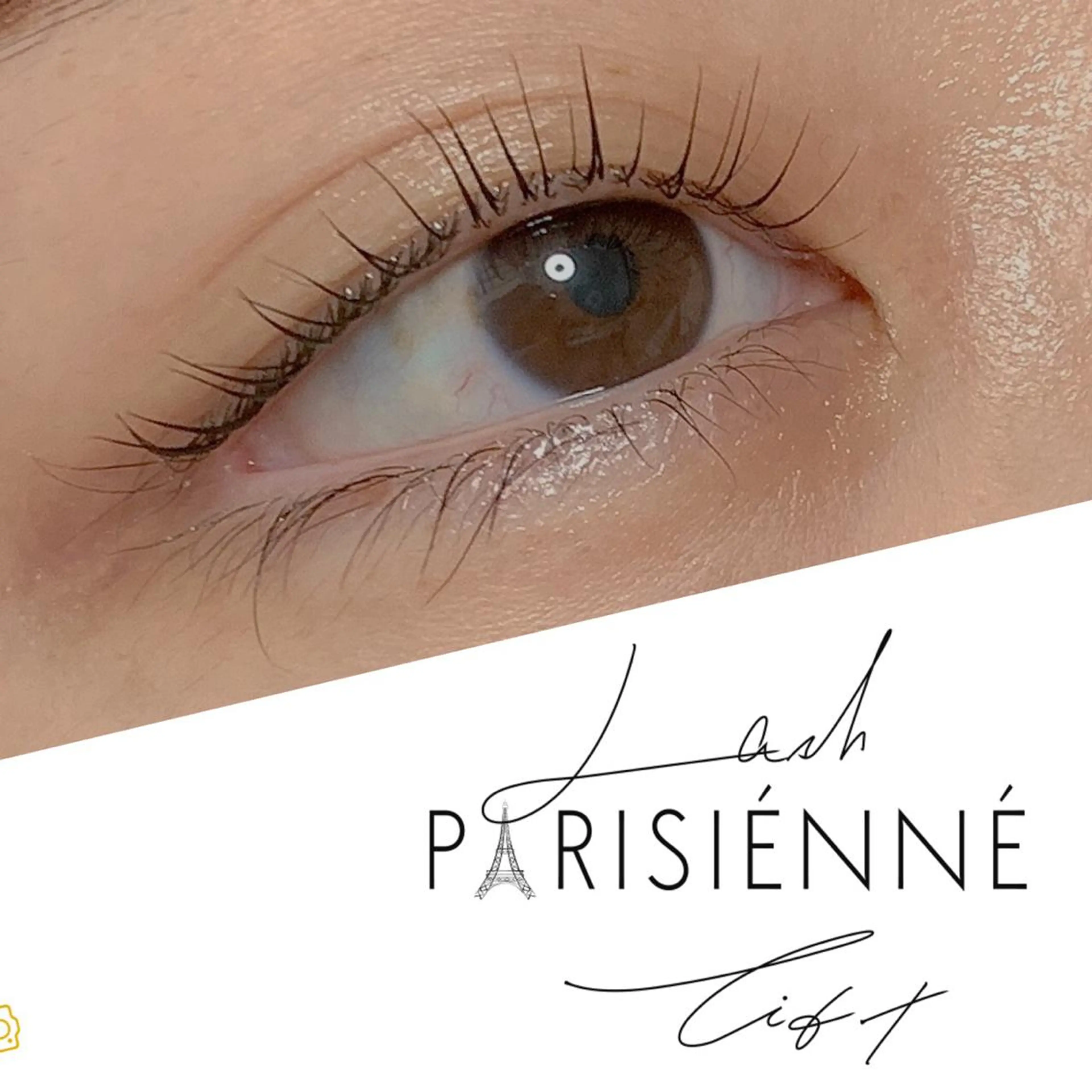 マツエク・マツパ パリジェンヌラッシュリフト 一重×まつ毛パーマ マツパ 裴 佑佳のマツエク・マツパデザイン