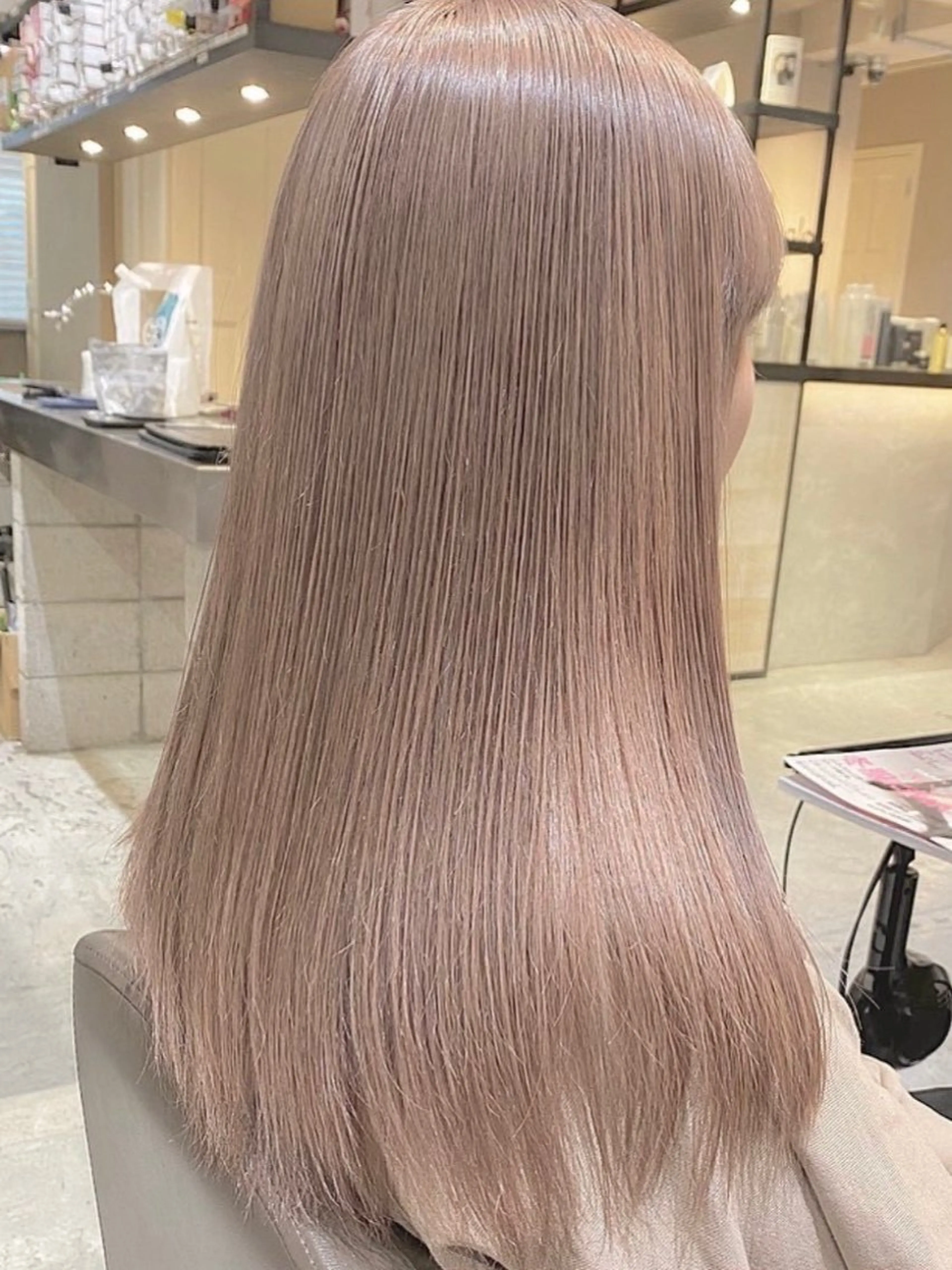 ロング カラー shuse /艶カラー  栄のヘアスタイル