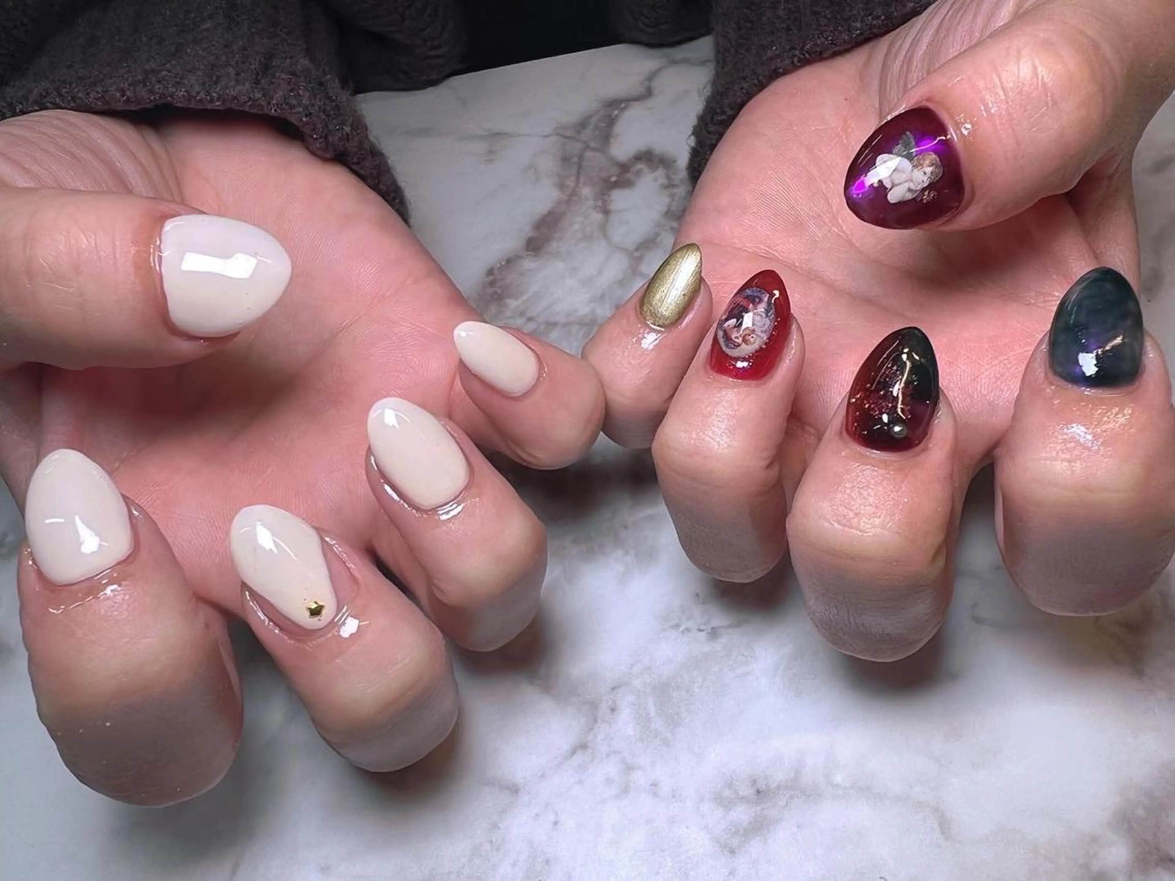 ネイル Nail Salon L'arc所属・💊大阪/心斎橋 moni🧠のネイルデザイン