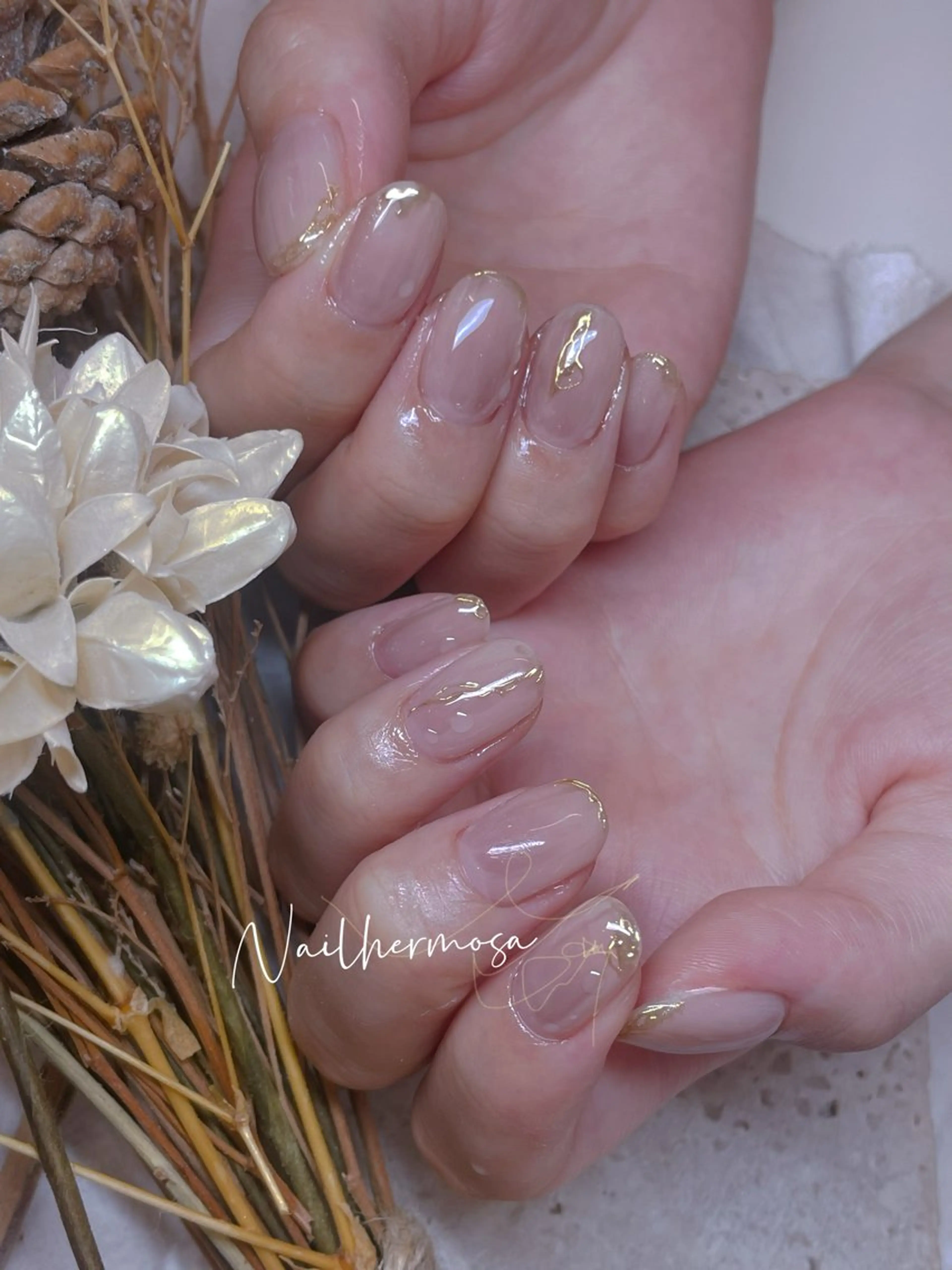 ネイル 長さ出し フラッシュネイル フットネイル ジェルネイル マグネットネイル ハンドネイル ネイル エルモサのネイルデザイン