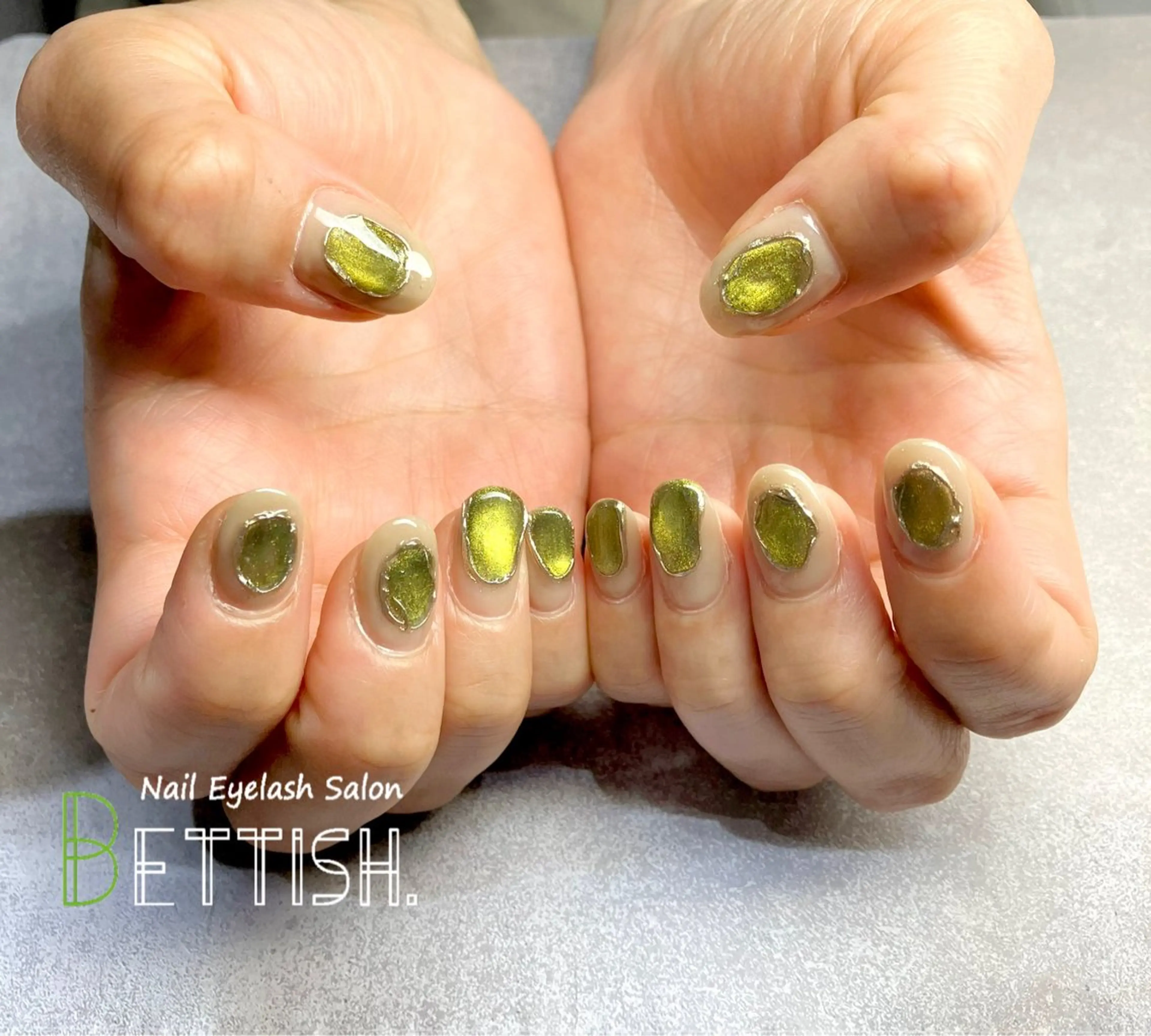 ネイル マグネットネイル BETTISH. KUMIKO☺︎︎のネイルデザイン