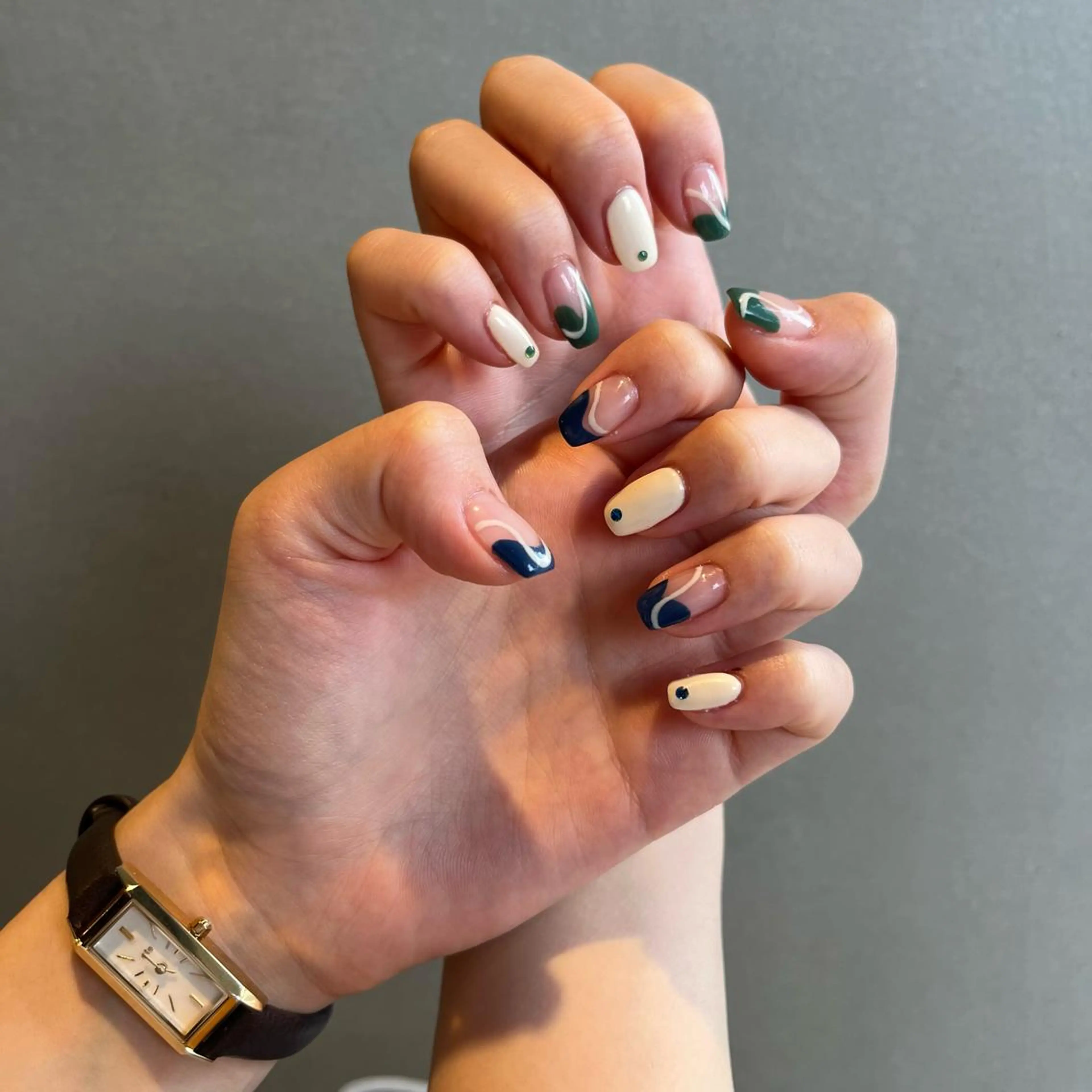 ネイル ジェルネイル 持ち込み ハンドネイル 赤根 風南のネイルデザイン