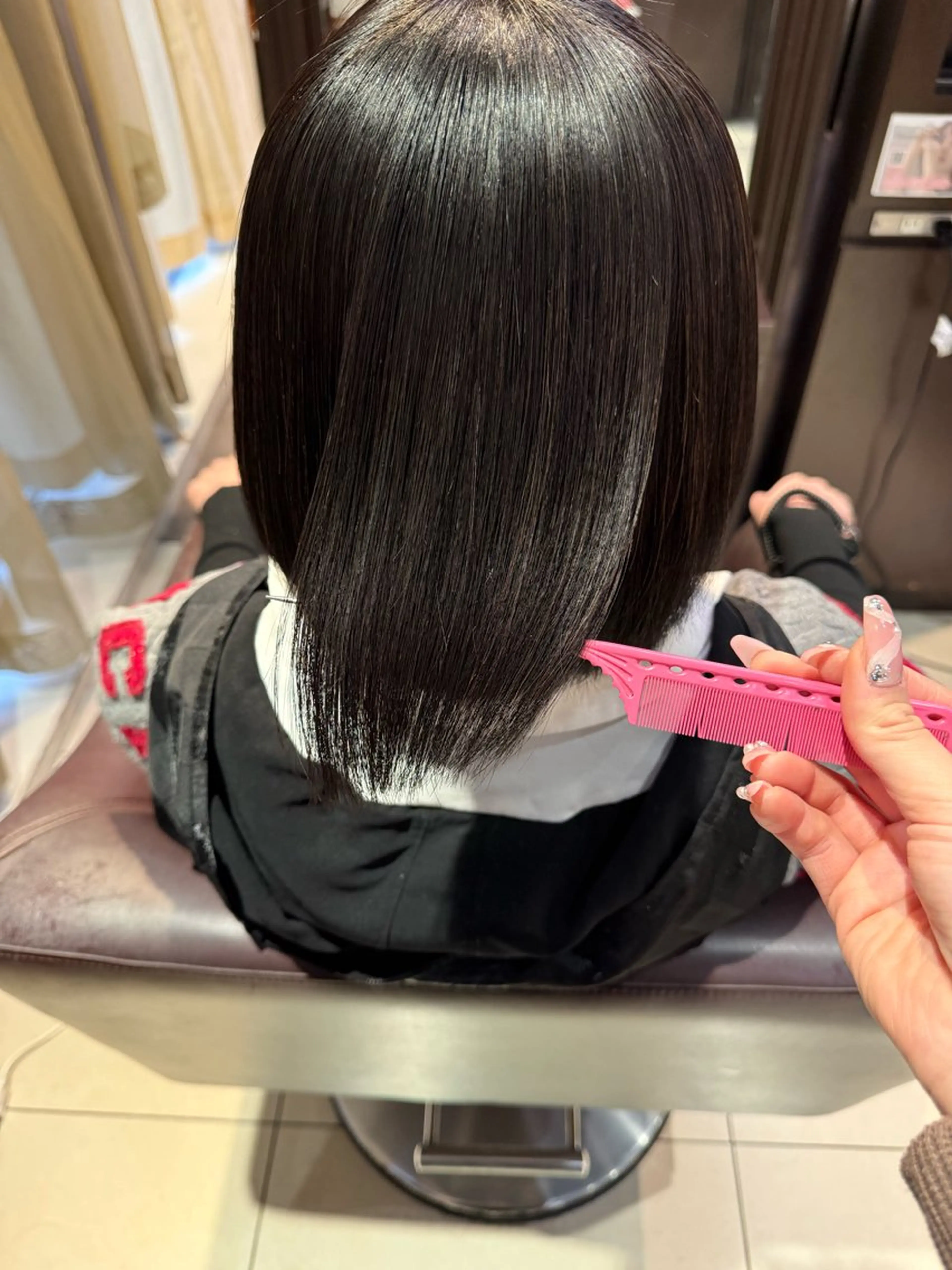 ショート トリートメント 【髪質改善💎韓国風 レイヤー🌷】山川のヘアスタイル