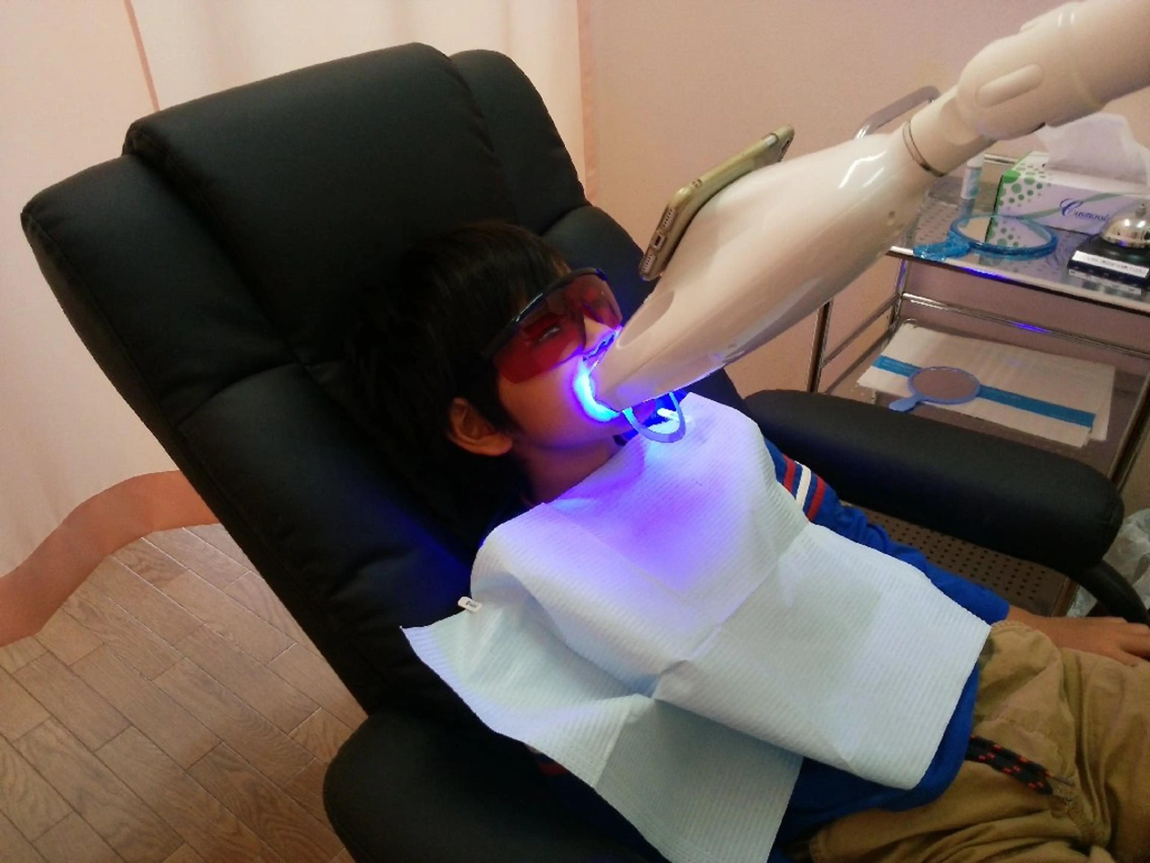 セルフホワイトニングの写真