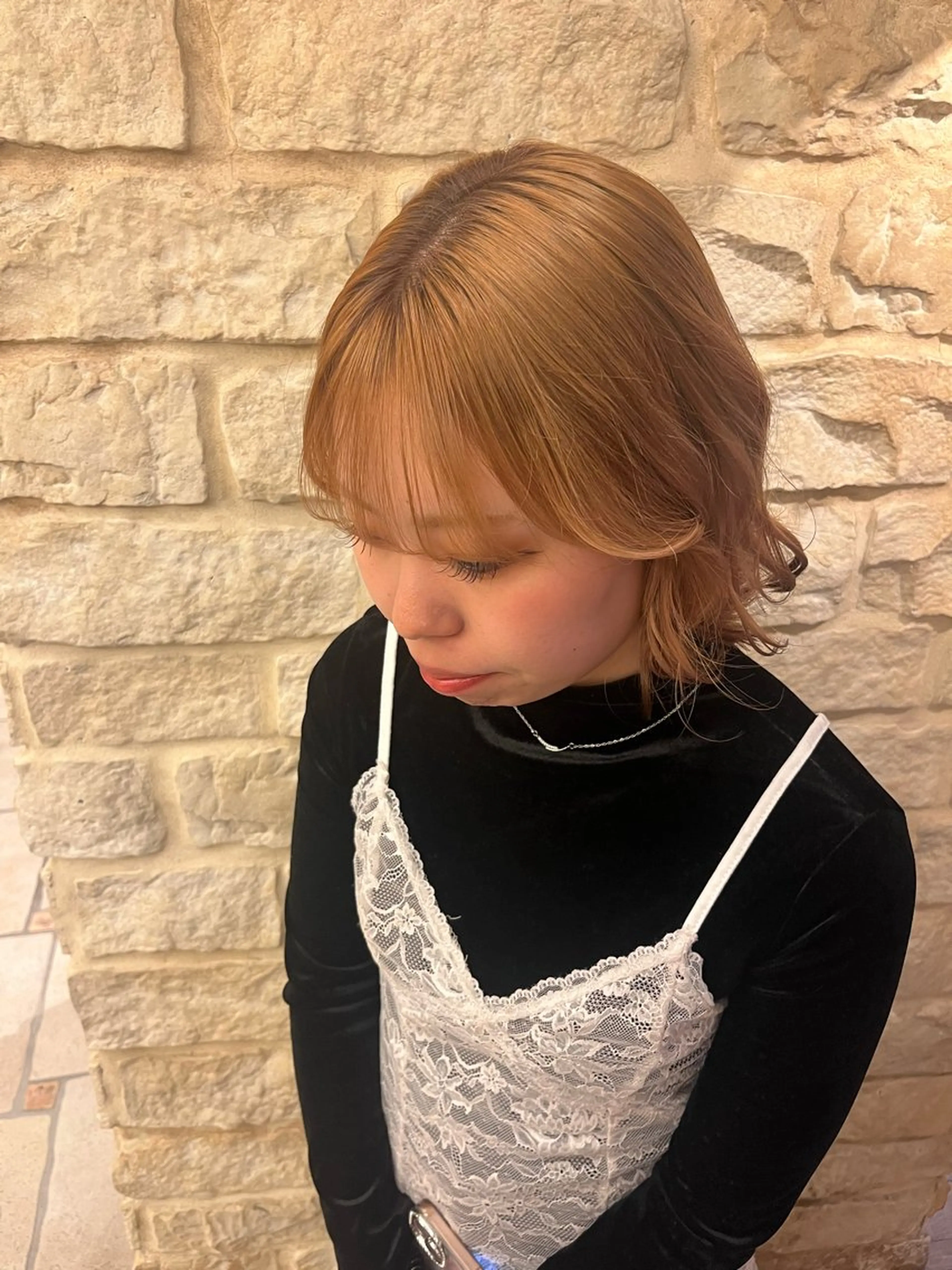 ミディアム 透明感カラー🫧 ミクのヘアスタイル