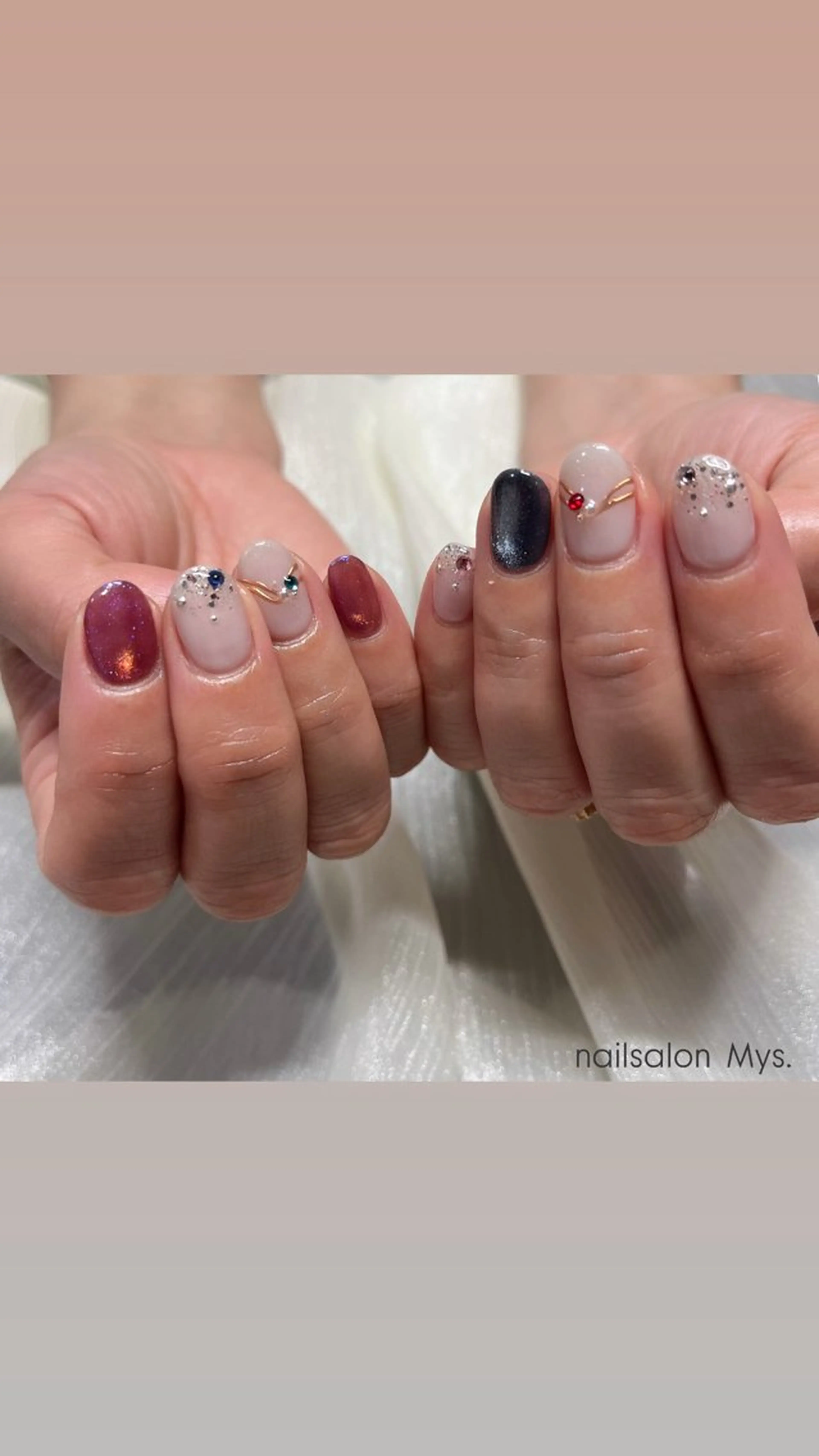 ネイル Mys. 松本結衣のネイルデザイン