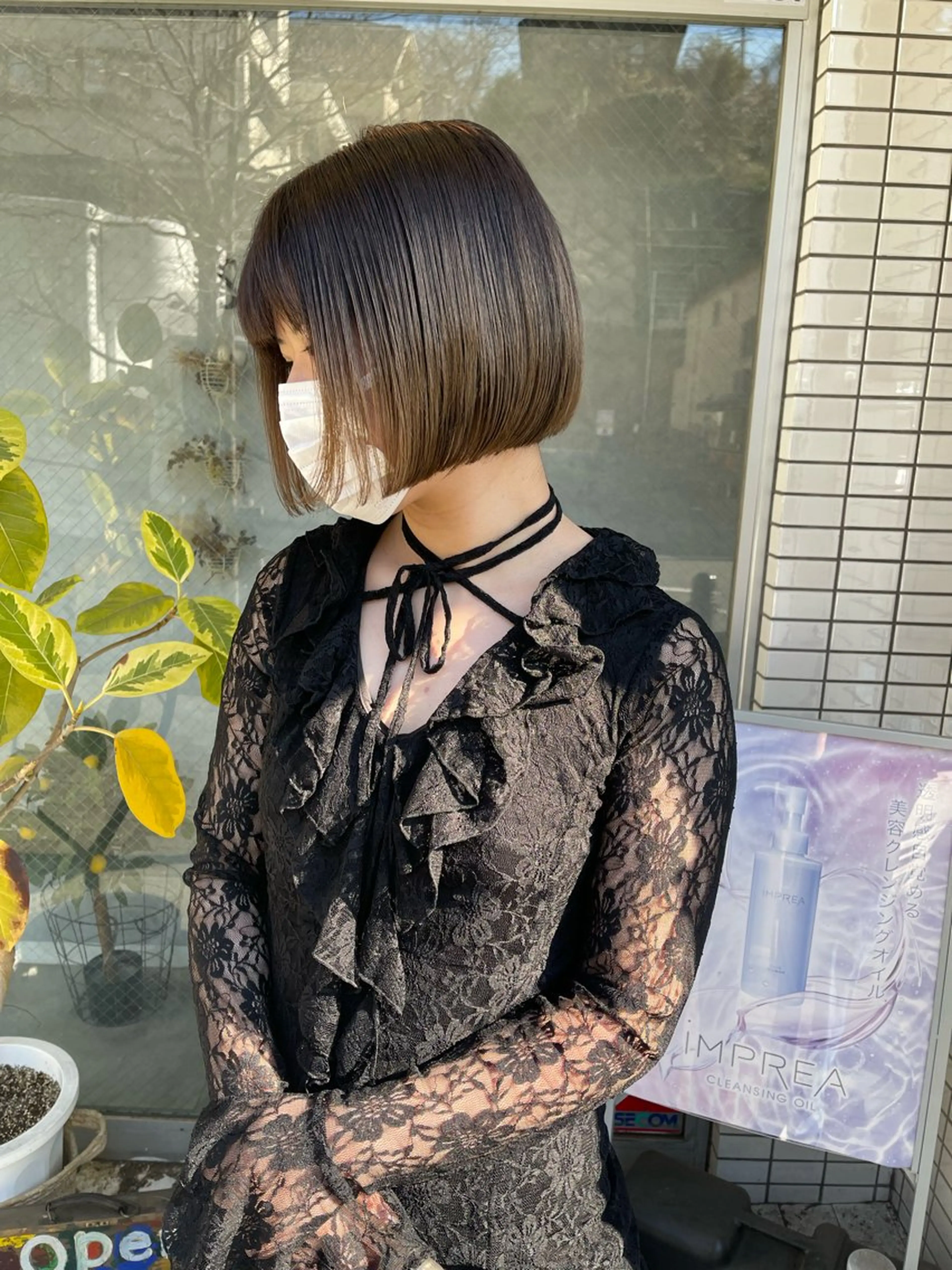 ショート カット 縮毛矯正 アートディレクター ワダヒサノリのヘアスタイル