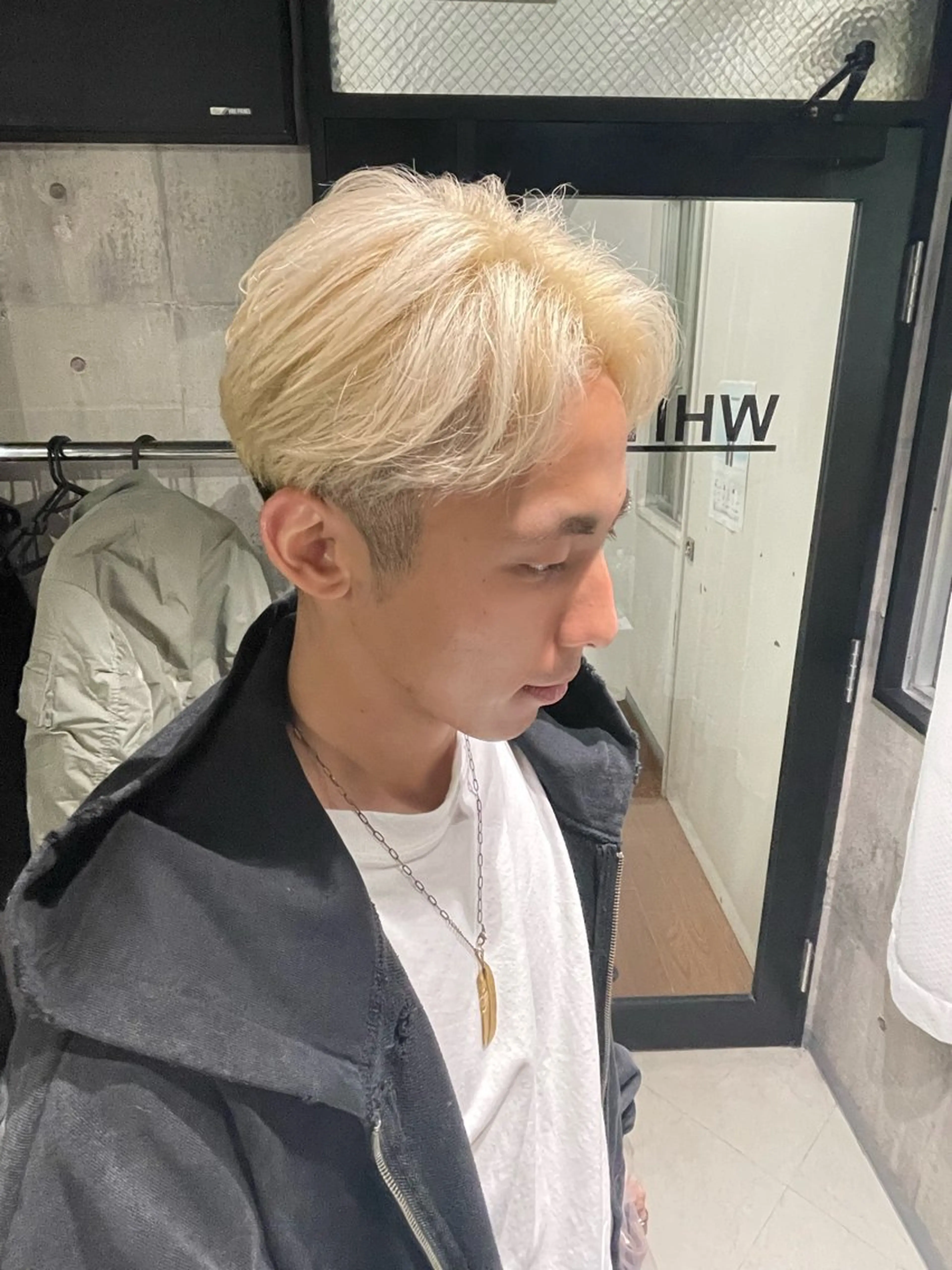 カラー メンズ ブロンド 🫧透明感/美髪🫧 Hiroakiのヘアスタイル