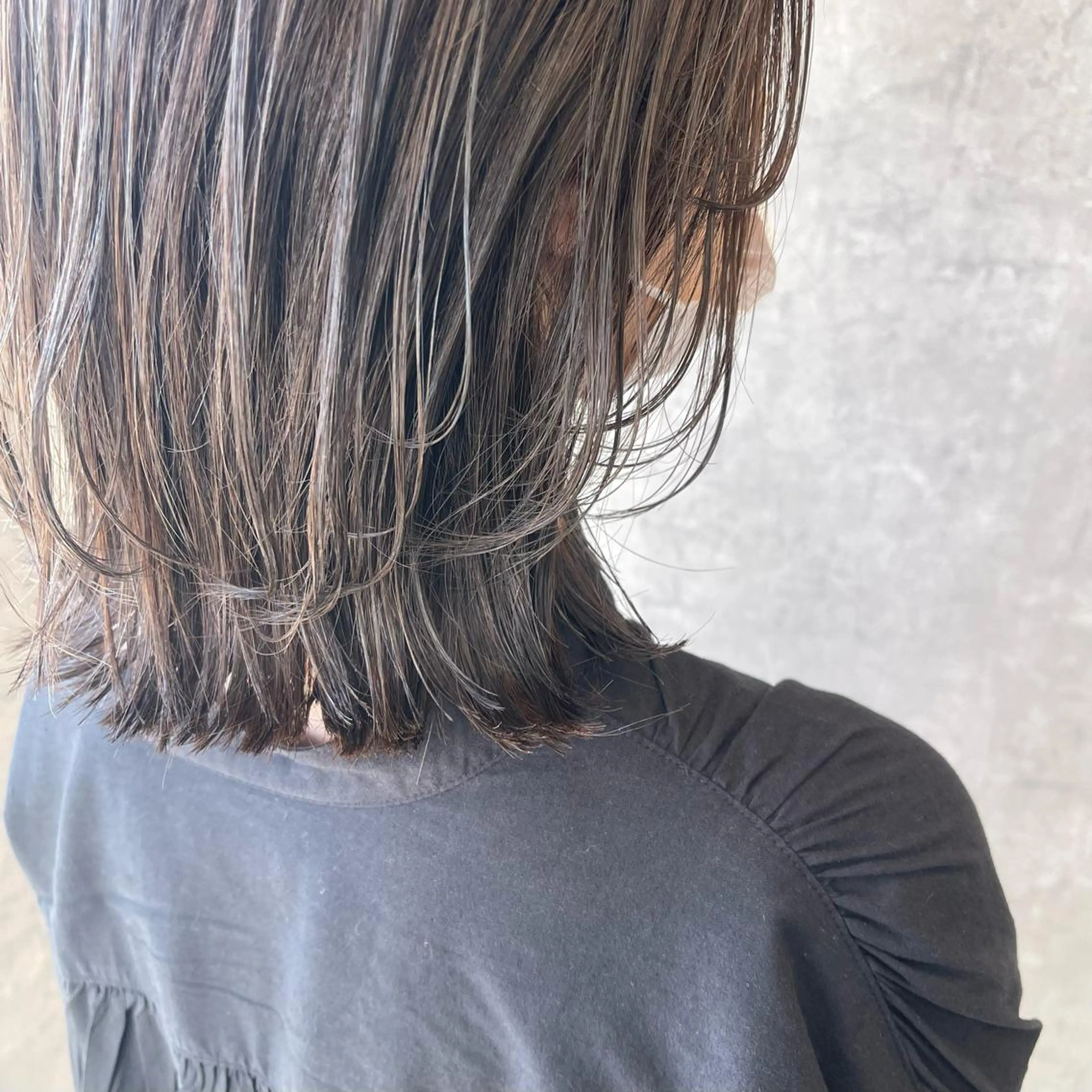 セミロング カラー ヘアアレンジ カット ヘアカラー トリートメント merci.所属・🌻あいり merci.🌻のヘアスタイル