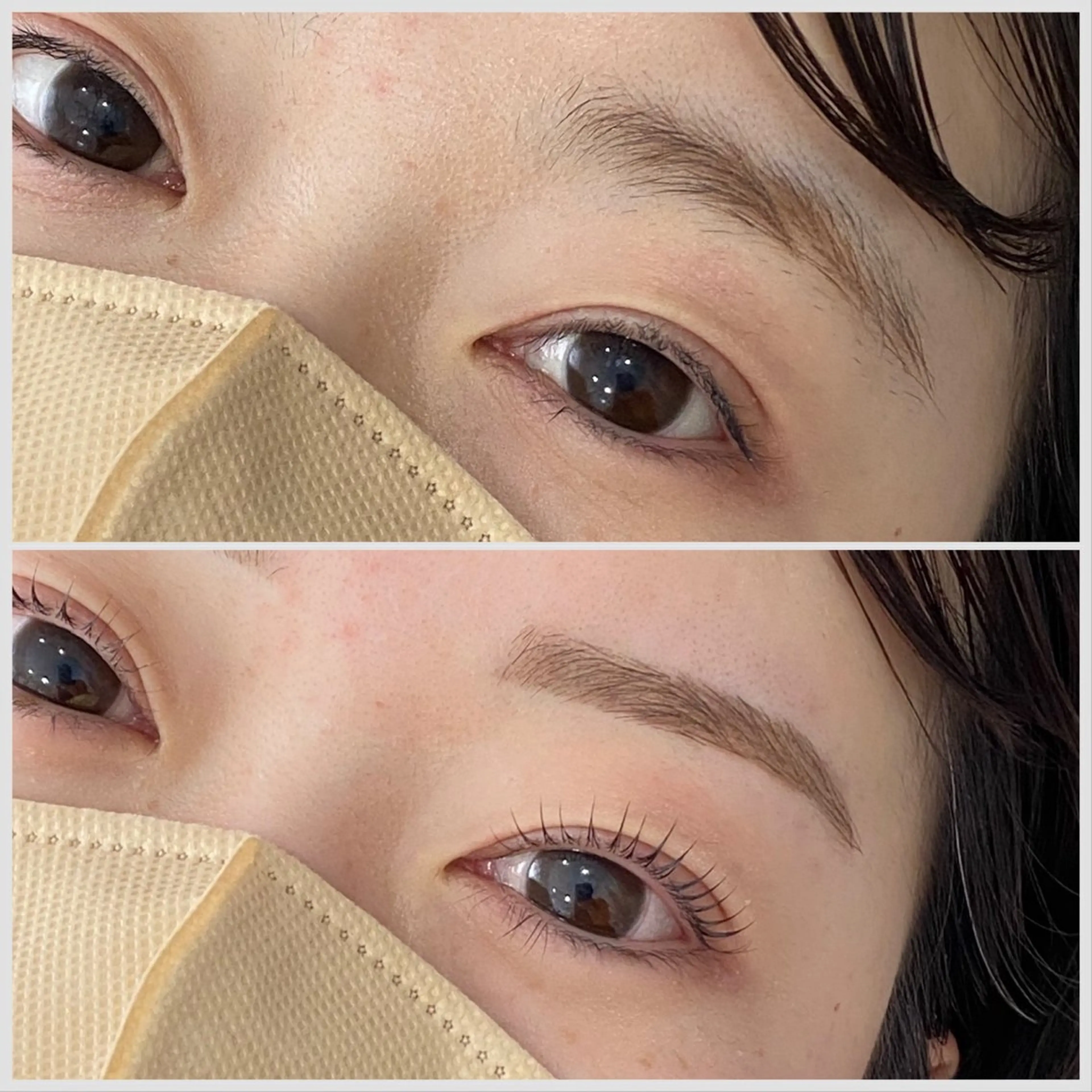 マツエク・マツパ パリジェンヌラッシュリフト eye&brow BELUCEのマツエク・マツパデザイン