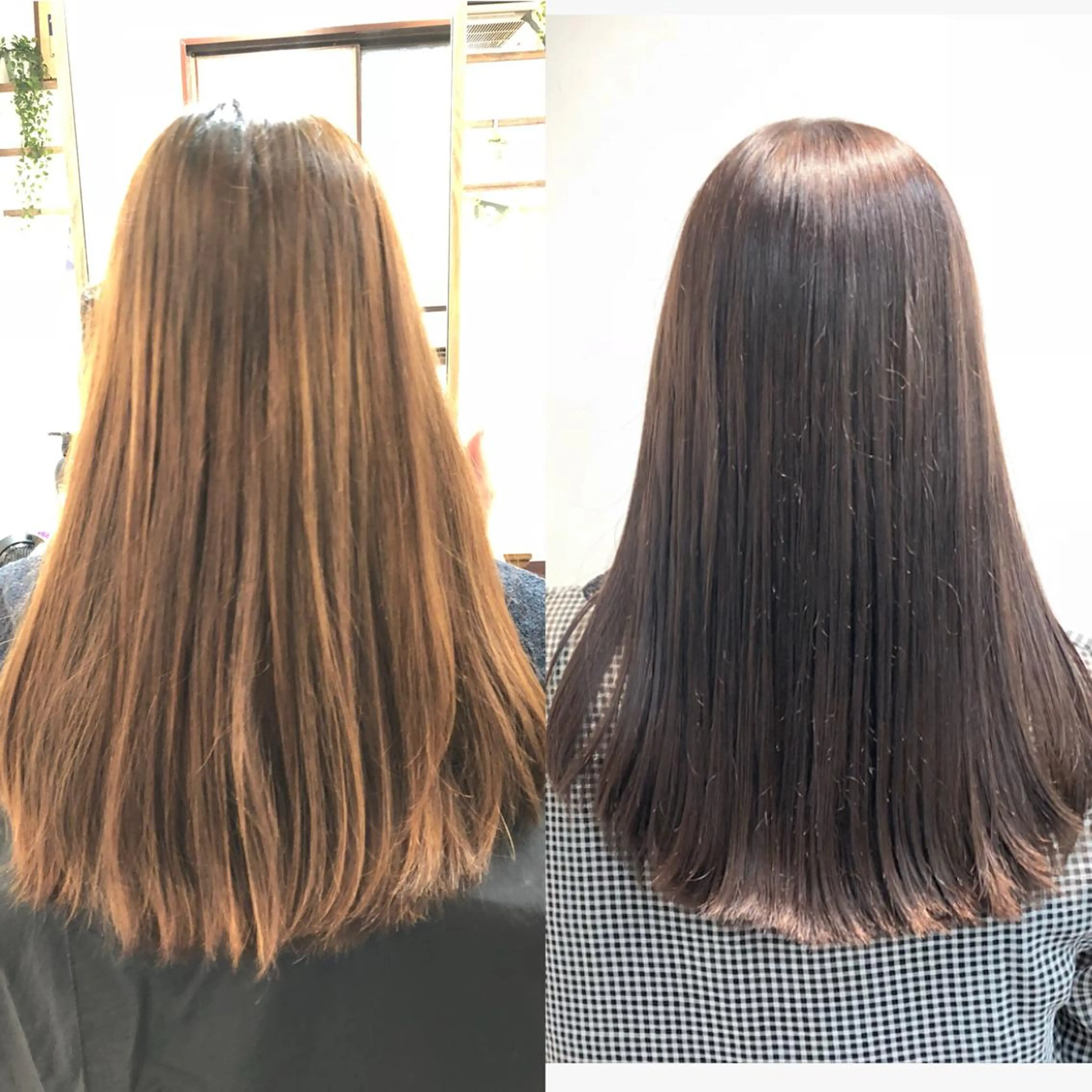 ミディアム カラー カット ヘアカラー トリートメント ヘッドスパ 美容師っぽくないけど 上手いんだなぁ🐭のヘアスタイル