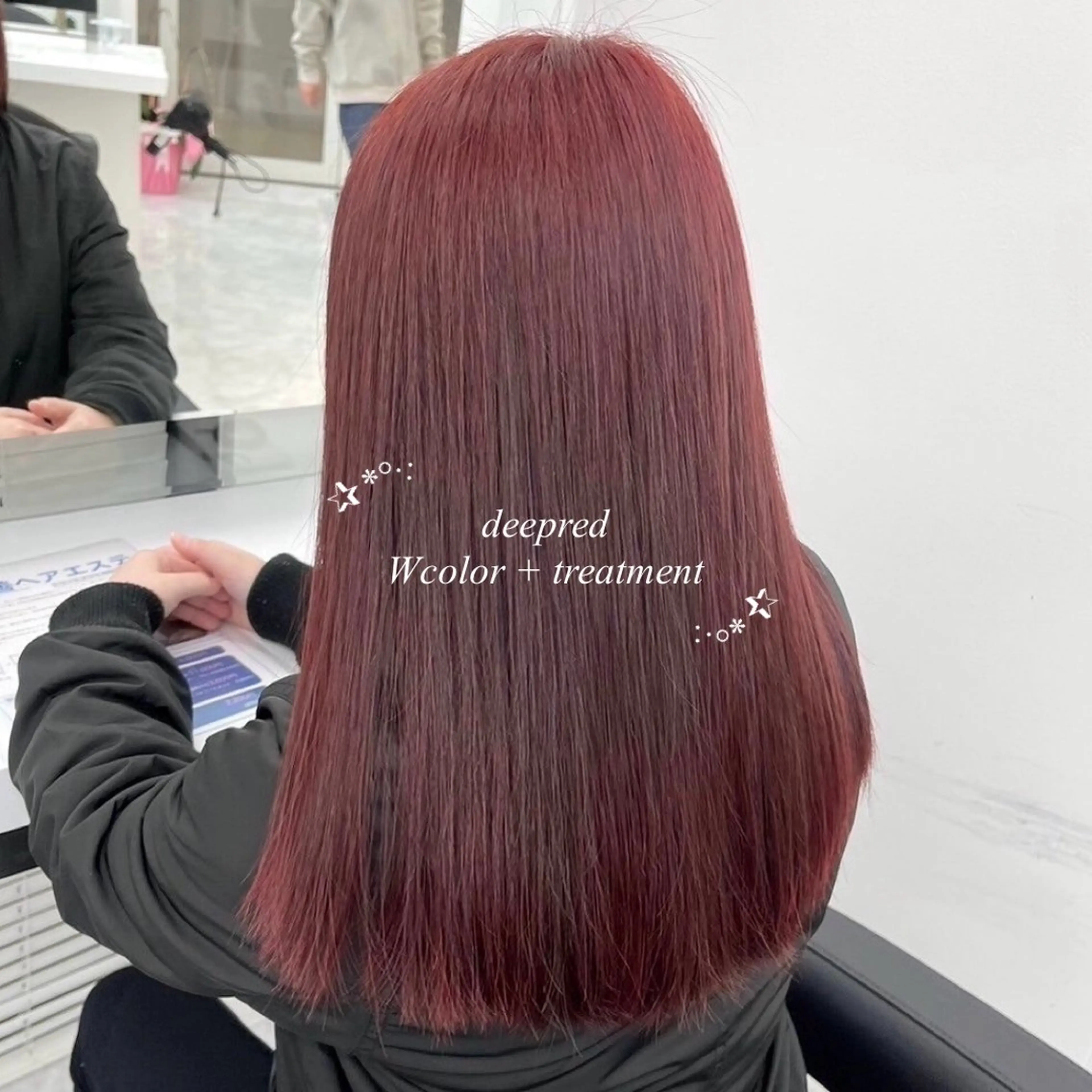 ミディアム カラー 韓国ワンホンヘア 🎀SHIONEのヘアスタイル