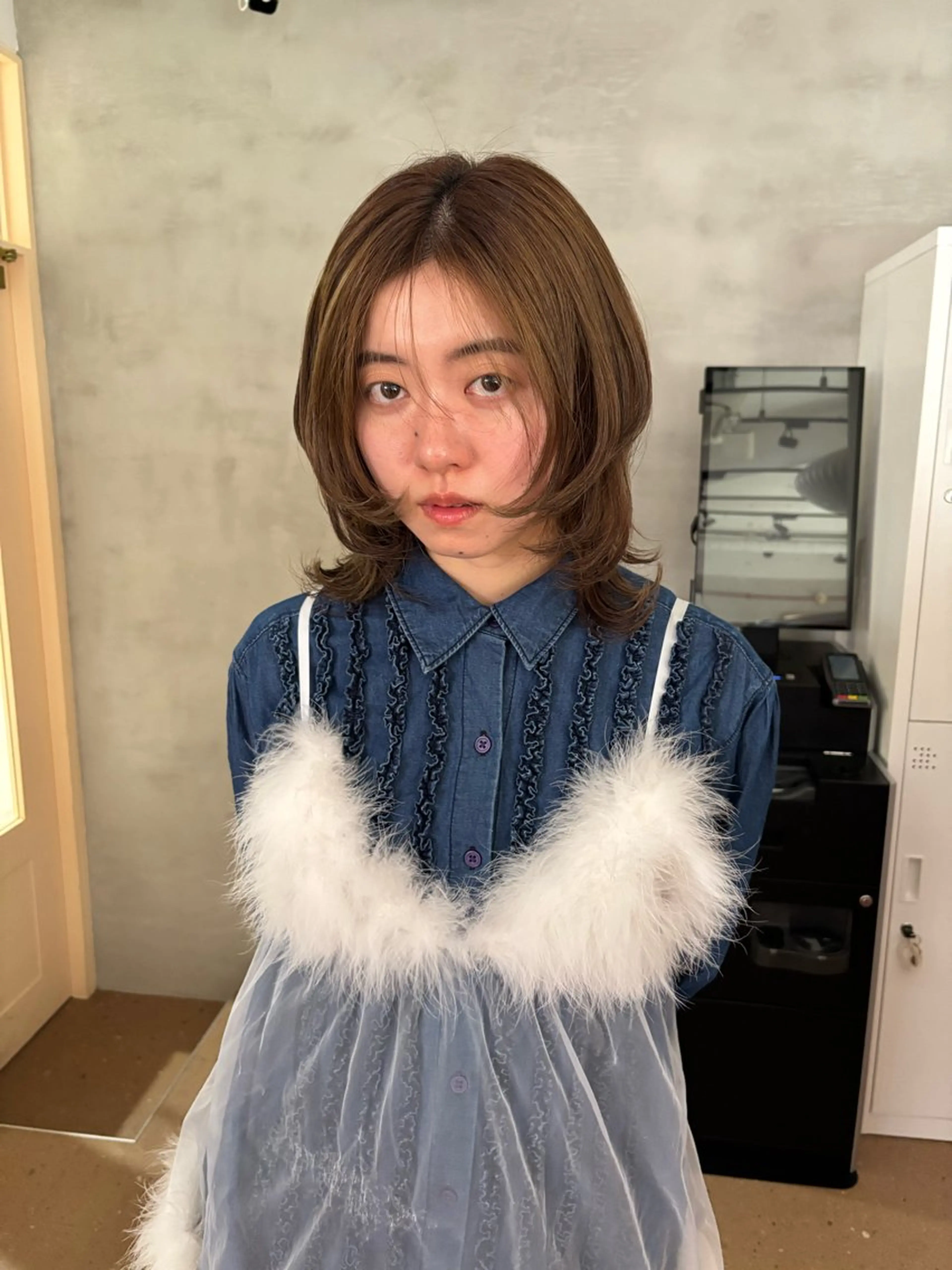 (春の特別クーポン🌸)ワンカラー＆ケアトリートメント🧸＆カットの写真