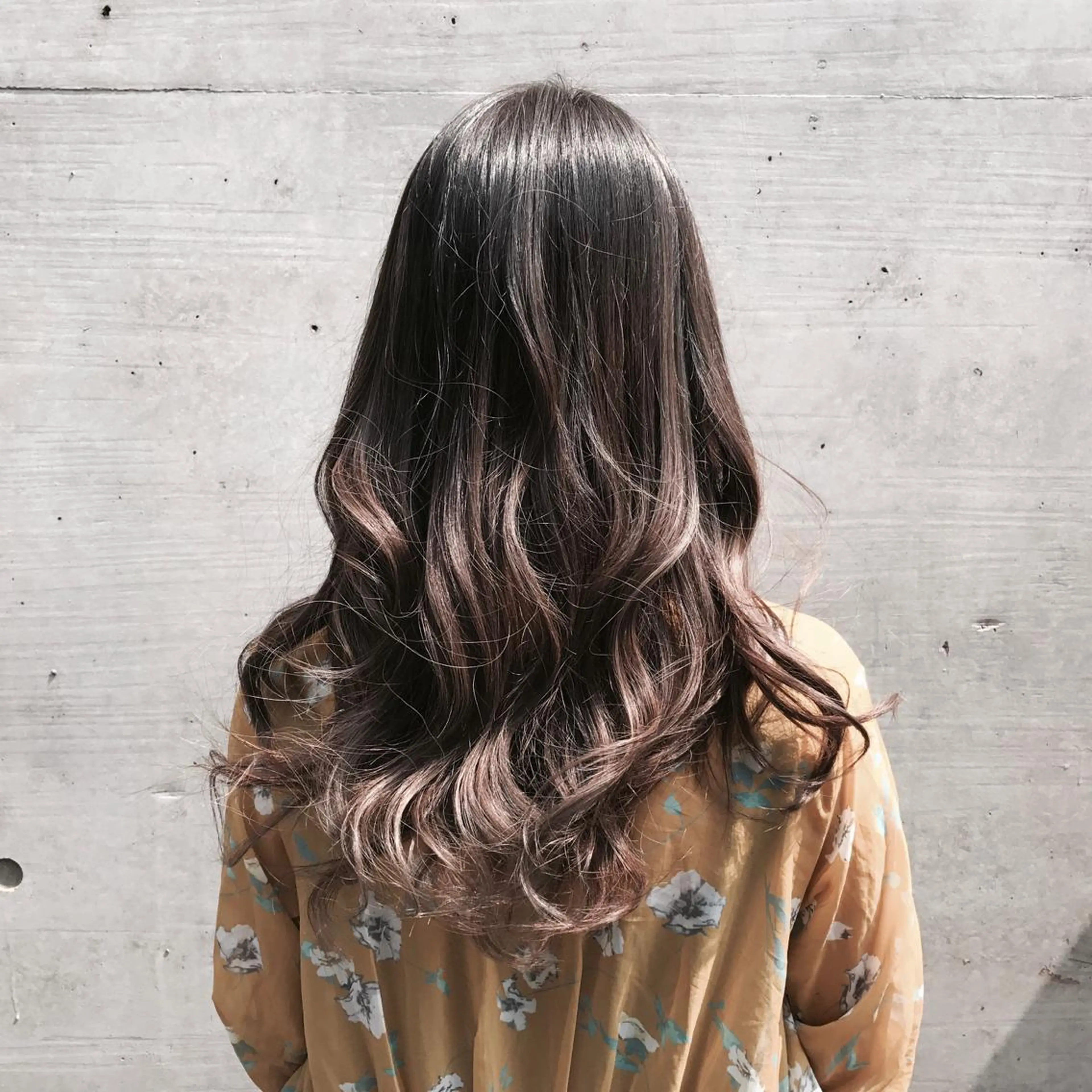 ロング カラー ヘアカラー 佐野 智史のヘアスタイル