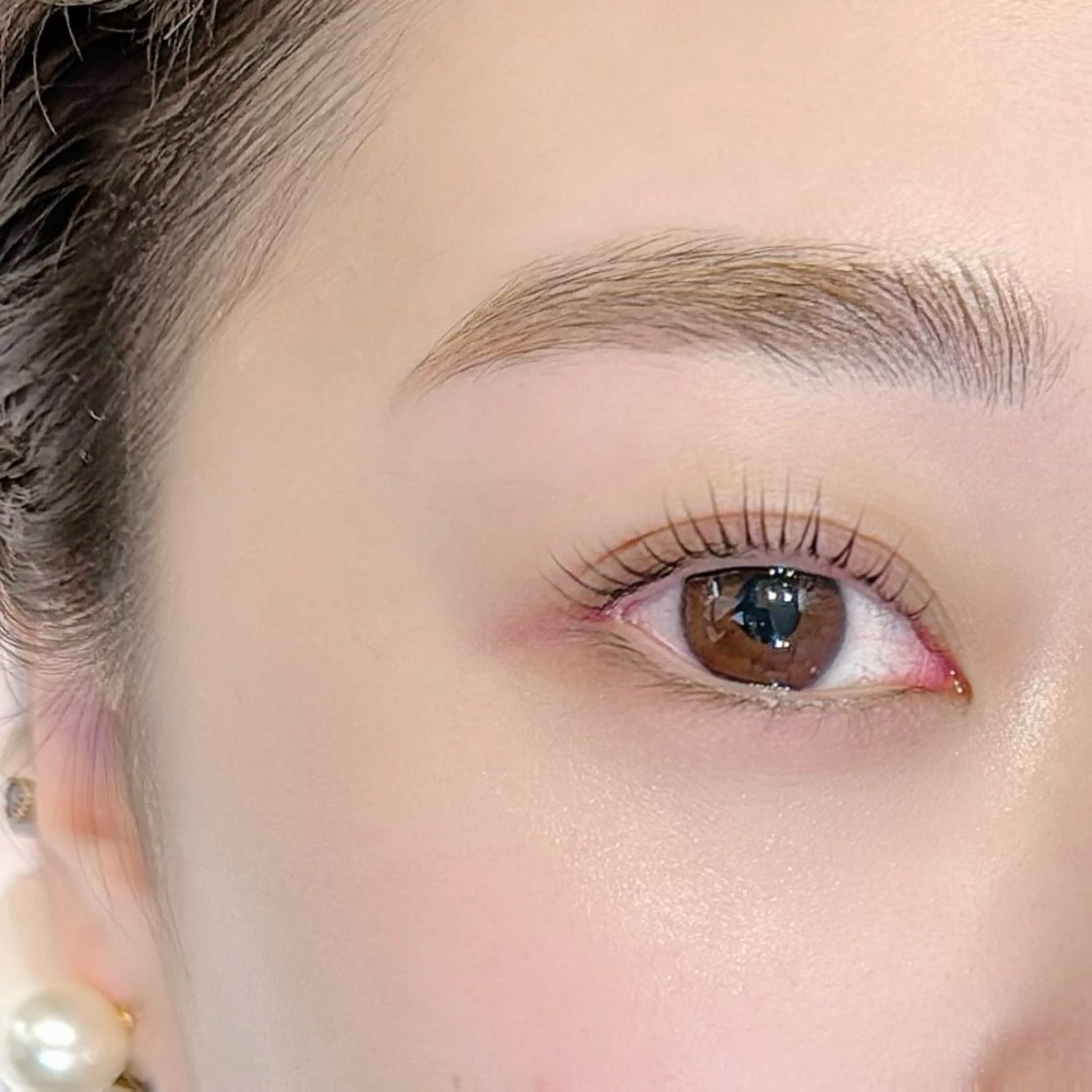 セット割💫まつ毛パーマ＆アイブロウワックス（間引き無し）の写真