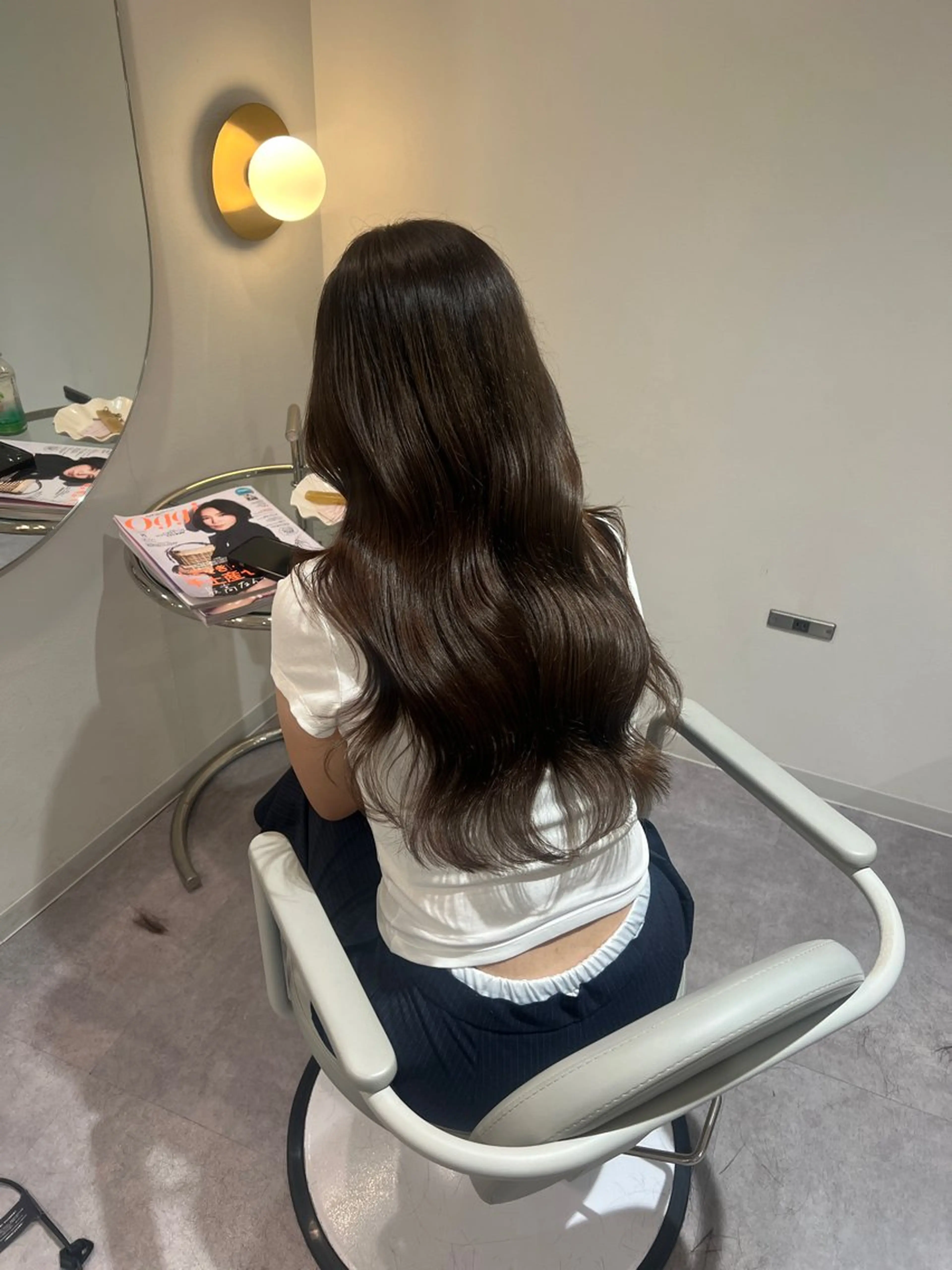 ロング ヘアカラー トリートメント 美髪✨艶髪✨髪質改善 カラー特化🌙鈴屋和のヘアスタイル