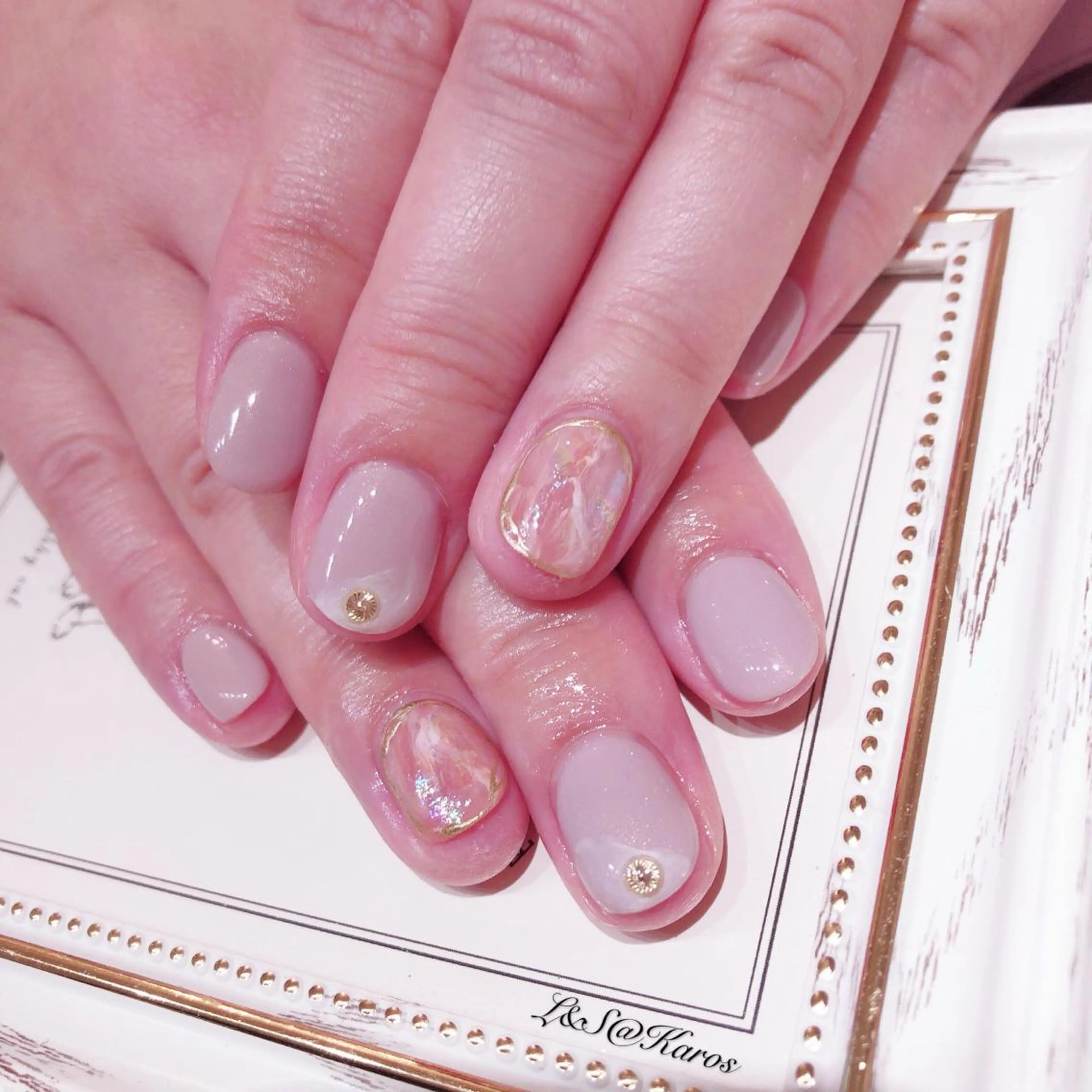 ネイル ハンドネイル L&S@ Karosのネイルデザイン