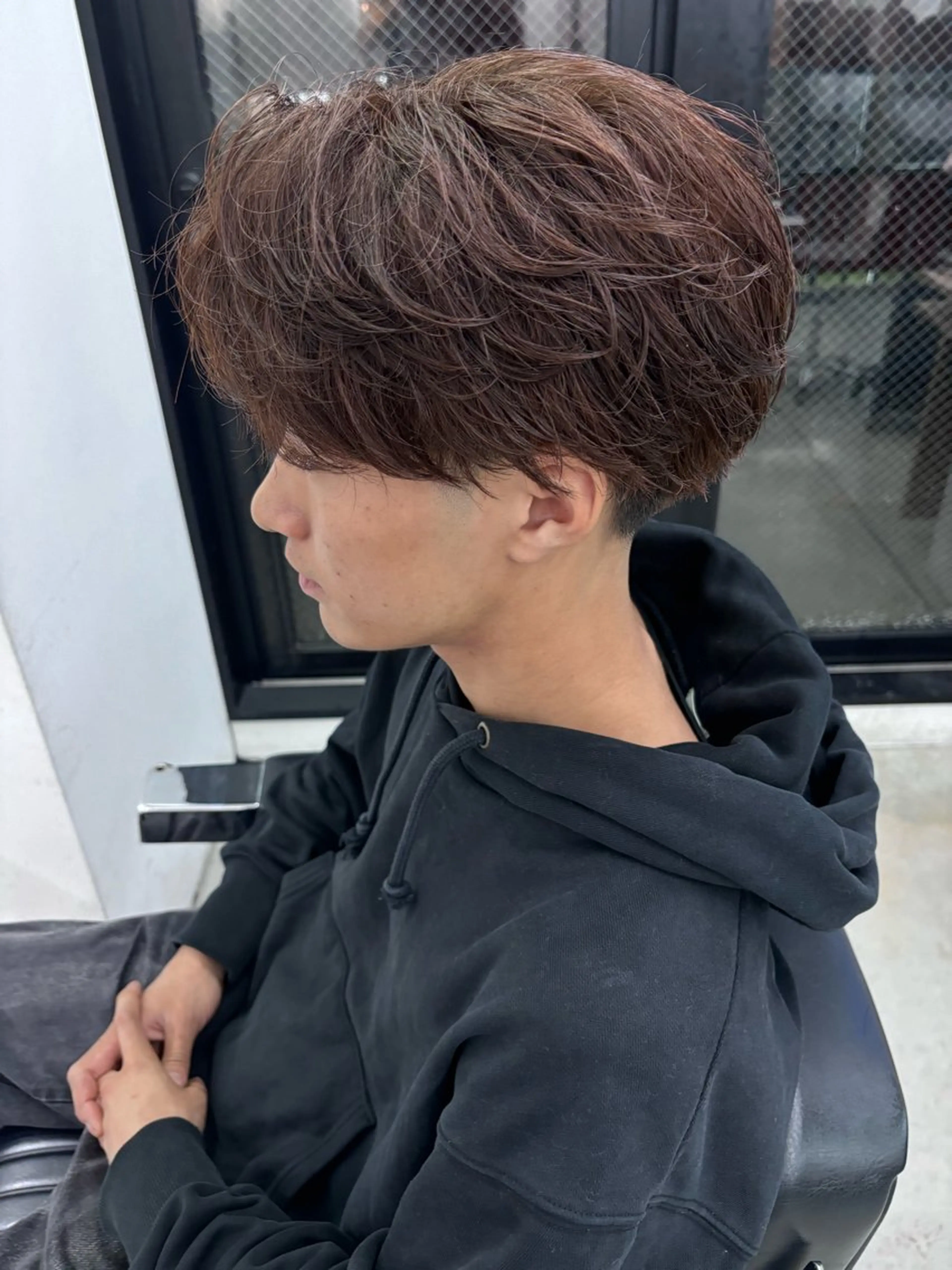 カラー パーマ メンズ カット ヘアカラー パーマ 土岐 仁/メンズ専門 パーマ特化美容師🔥のヘアスタイル