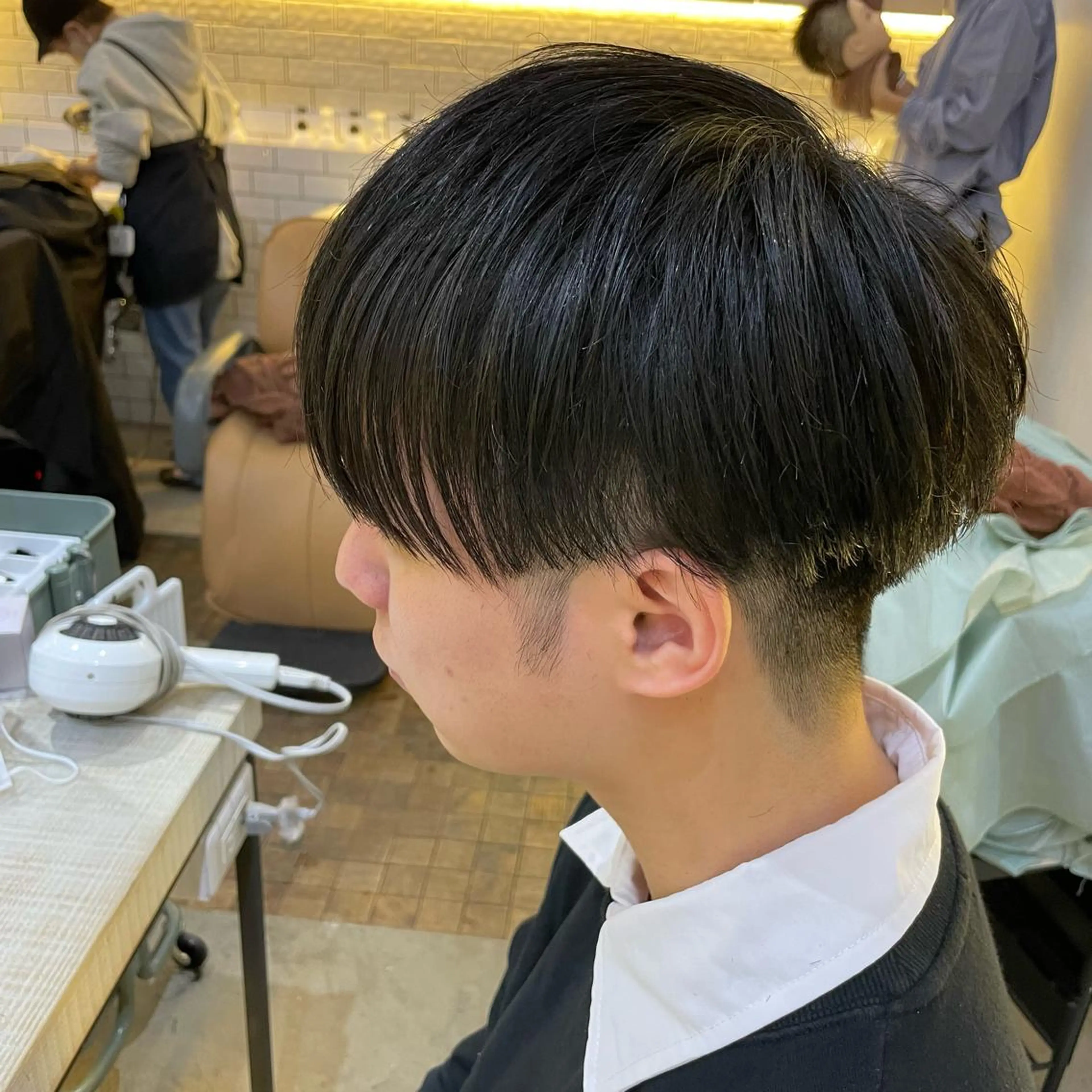 【リピータークーポン😎】似合わせカット+眉カット+癒しスパ💆♂️の写真