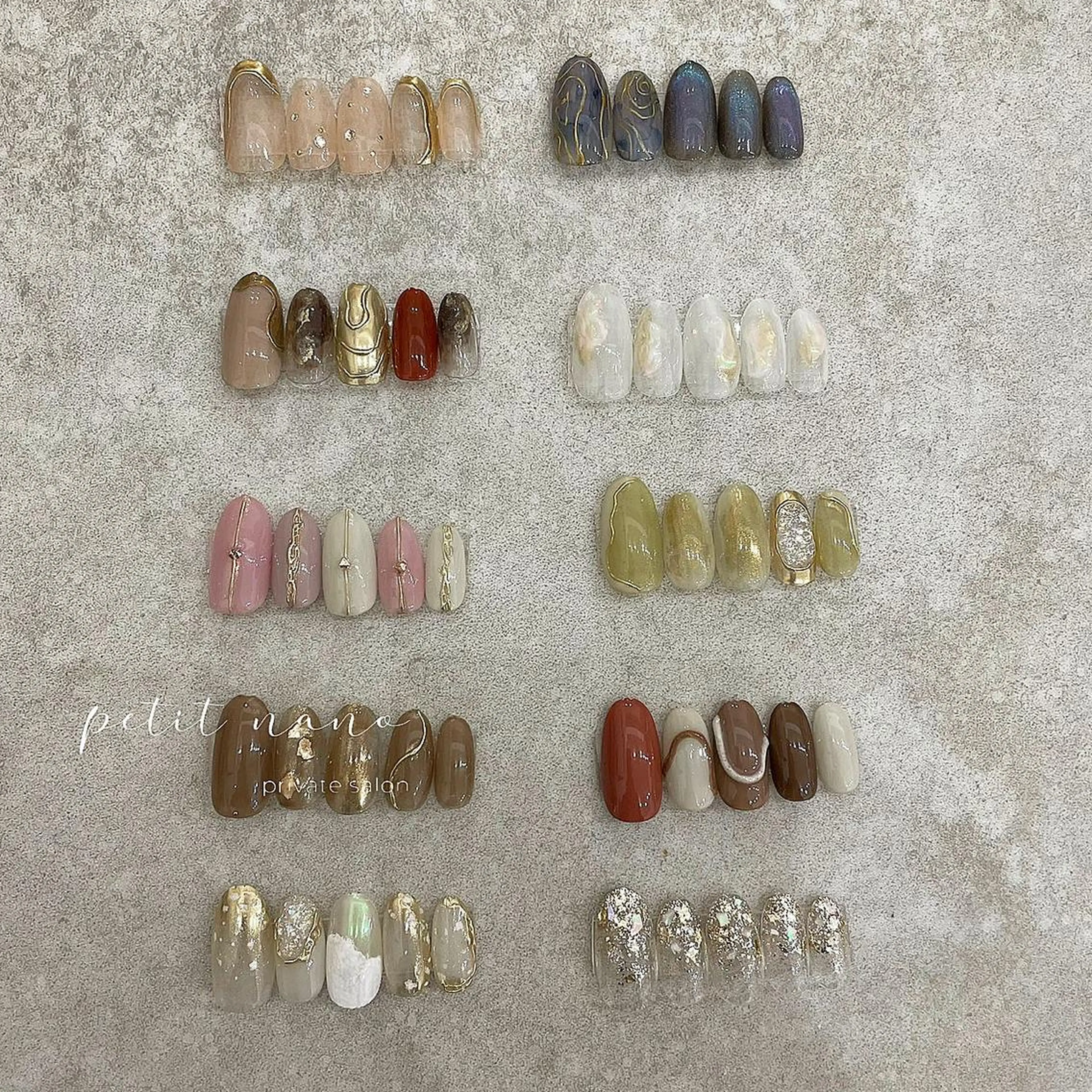 ネイル チークネイル ジェルネイル 韓国ネイル マグネットネイル ニュアンスネイル ハンドネイル nail‪◯ petitnanoのネイルデザイン