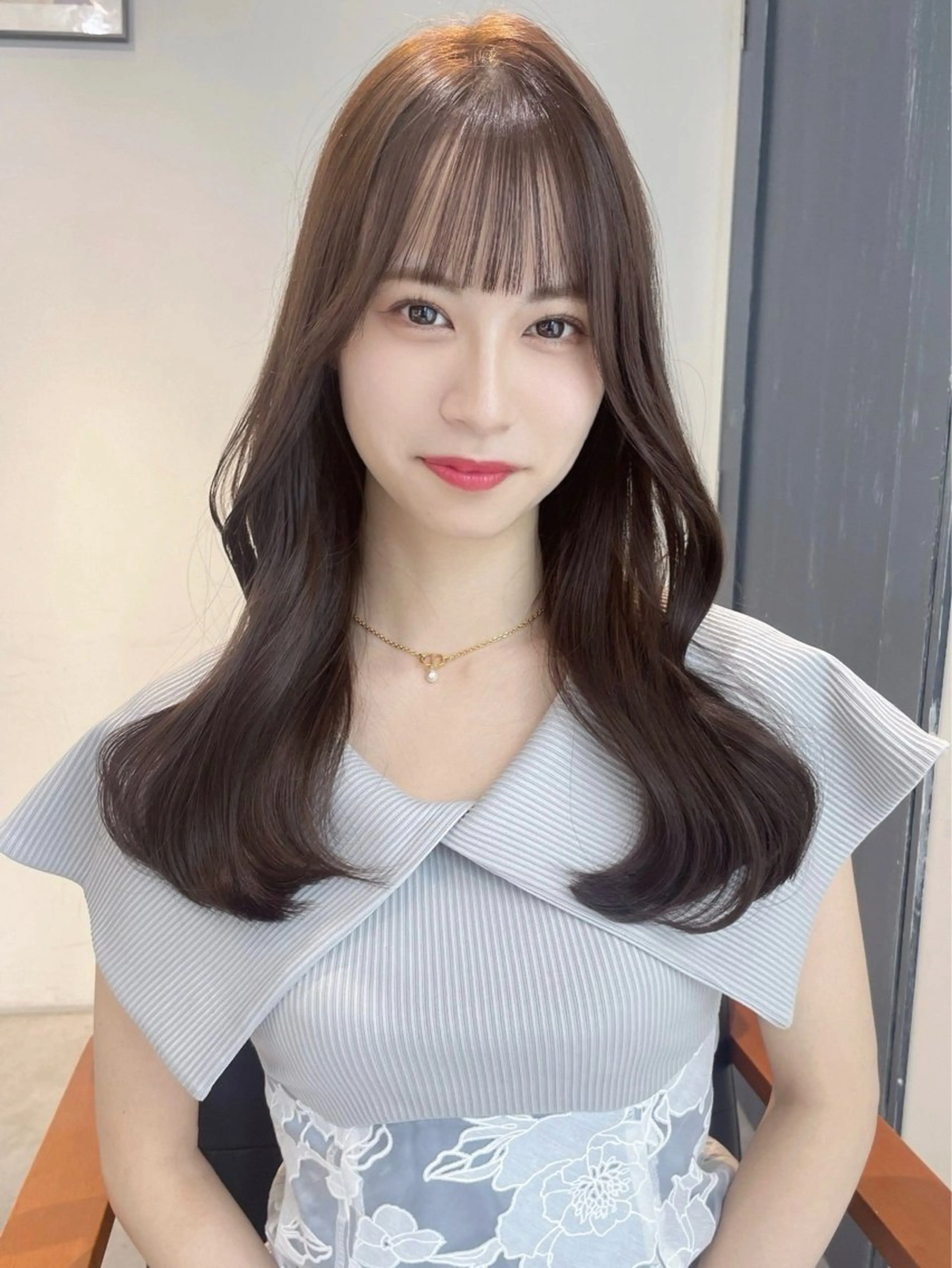 ロング カラー 熊谷 沙紀 ／金山／ツヤ髪カラーのヘアスタイル