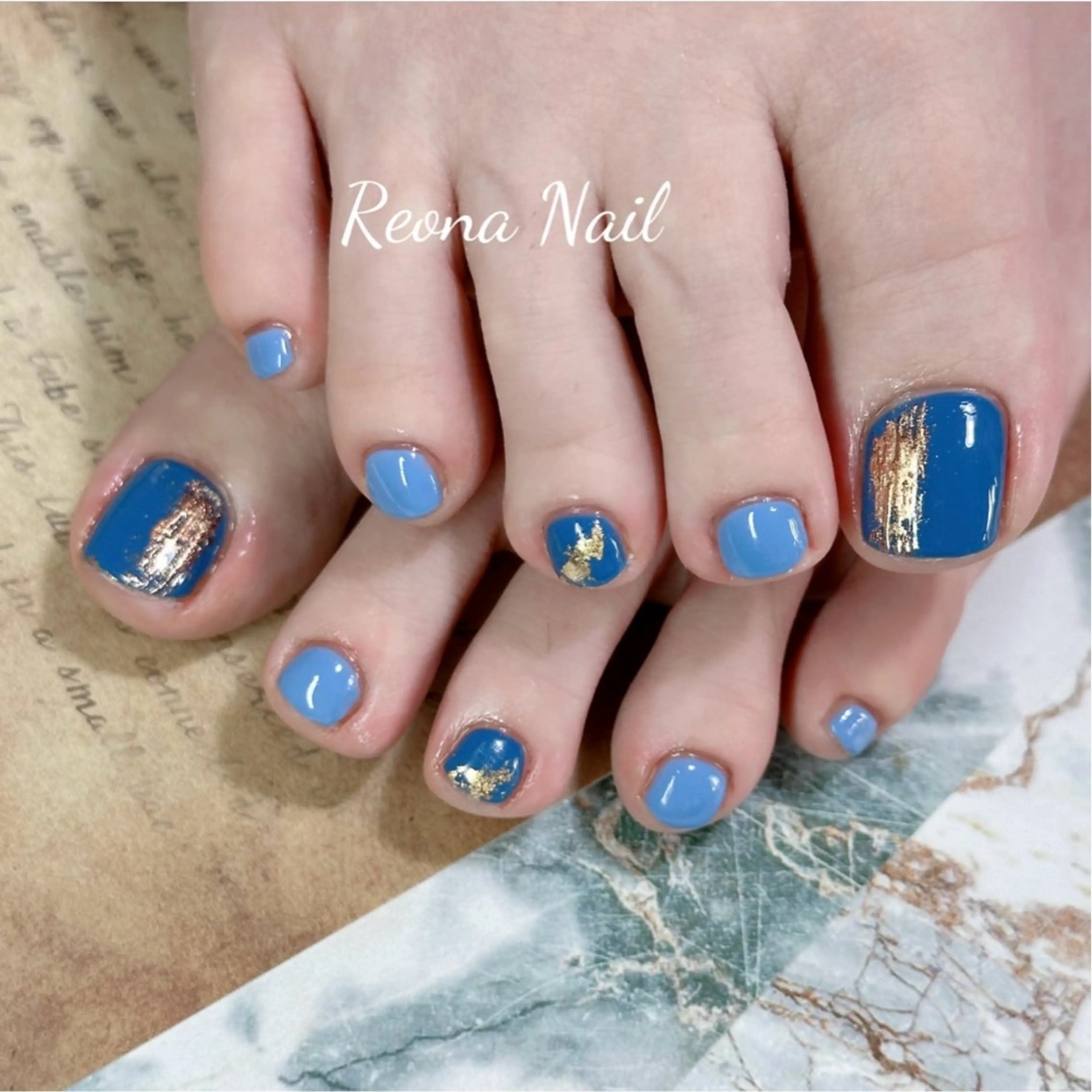 ネイル フットネイル Reona Nailのネイルデザイン
