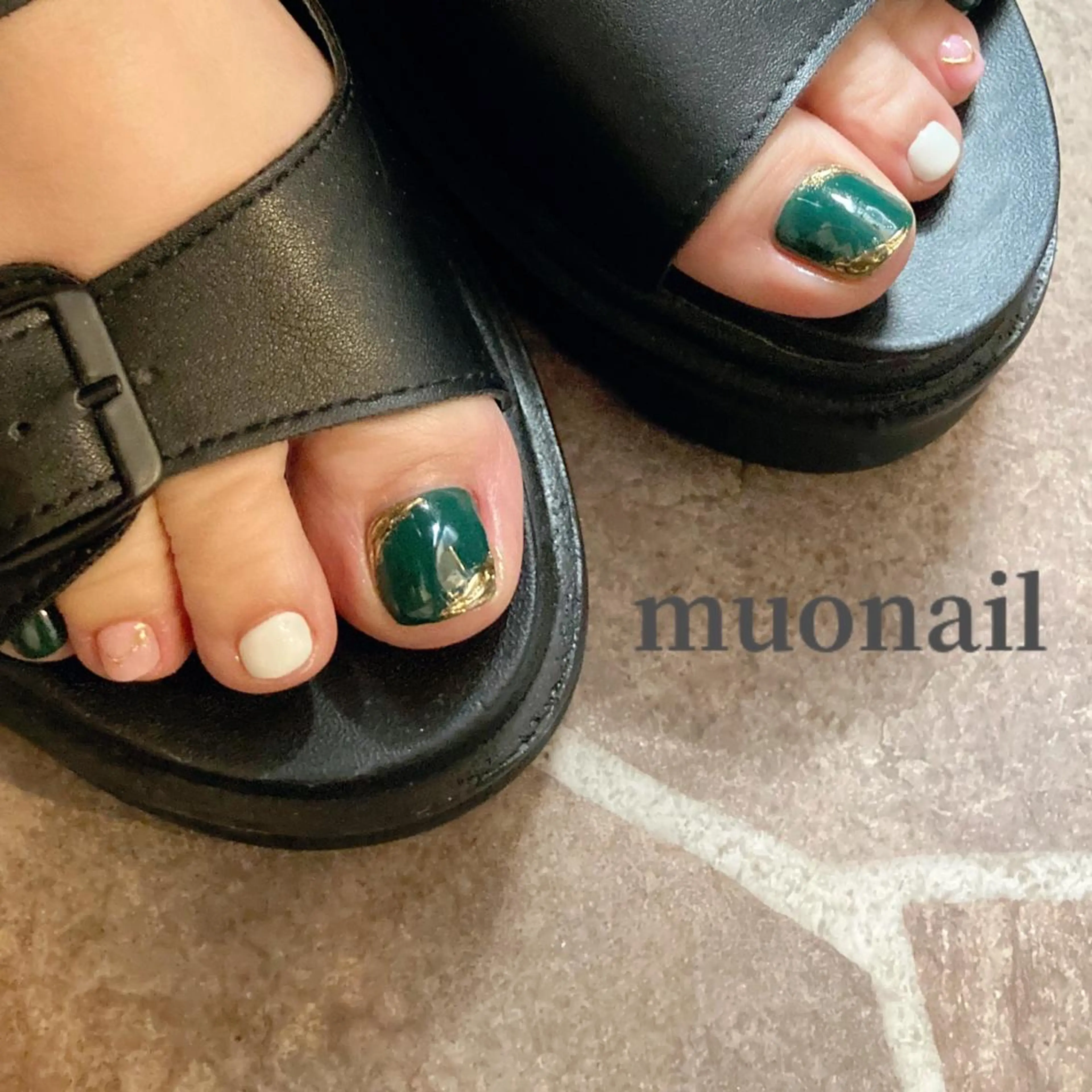 ネイル フットネイル 中川 ほののネイルデザイン