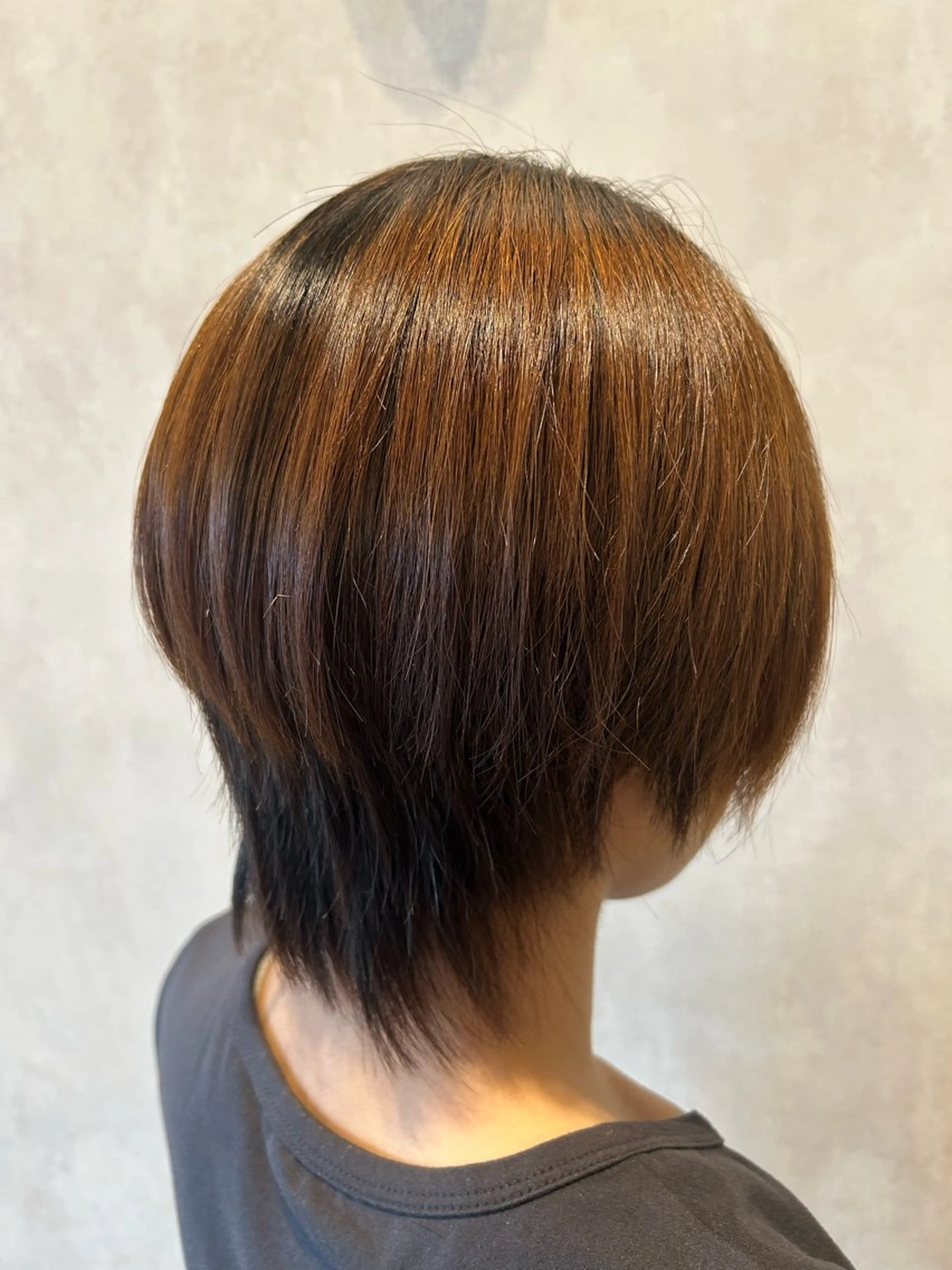 ショート ショートヘア ウルフカット きむら はるみのヘアスタイル