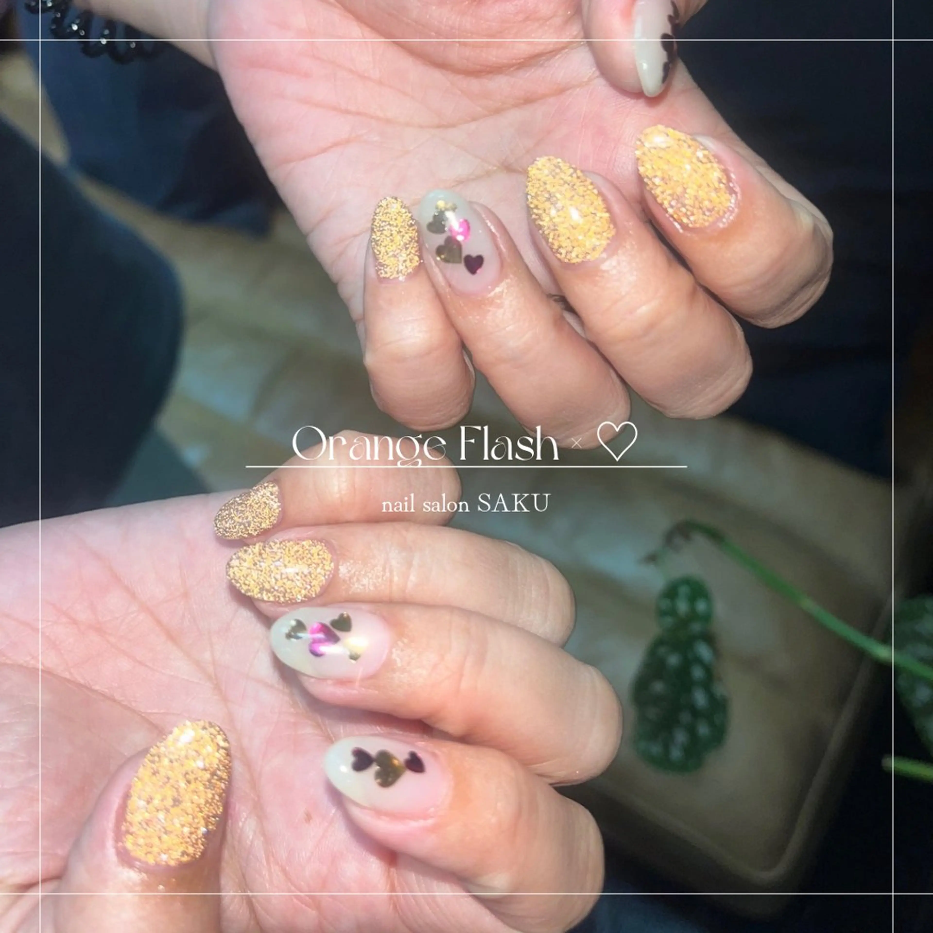 ネイル ニュアンスネイル シンプルネイル ハンドネイル SAKU nail 作島茜のネイルデザイン