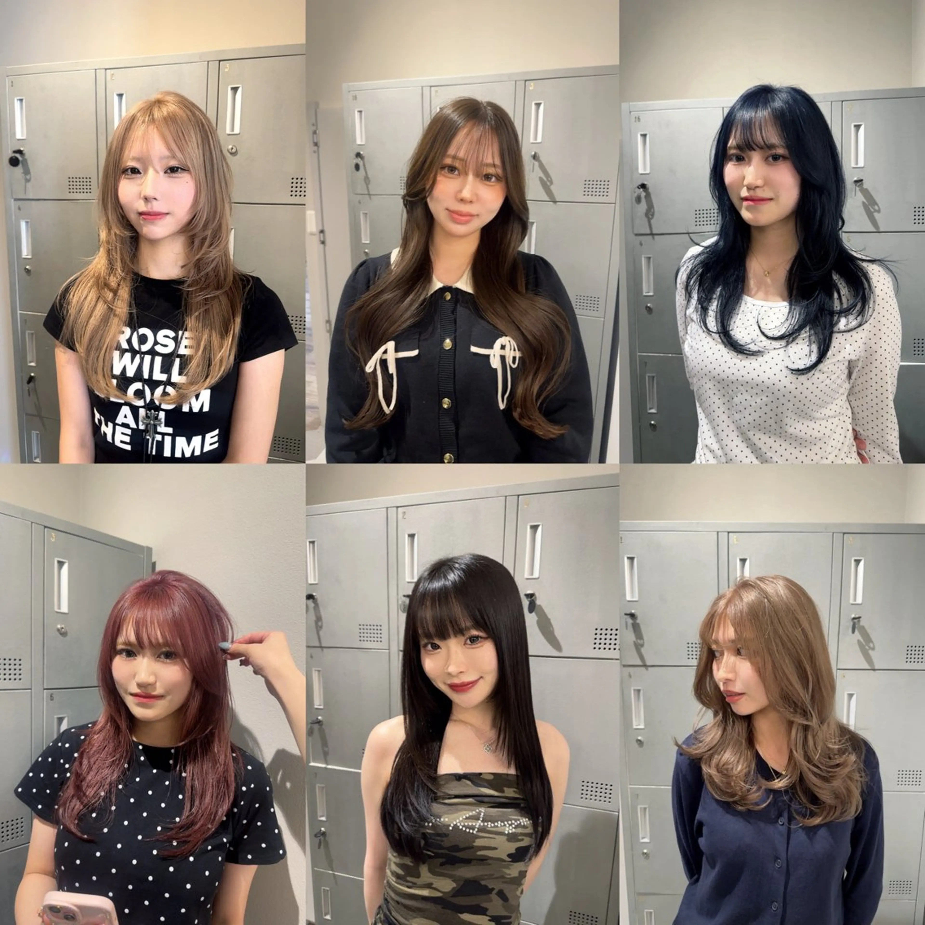 ロング 透け感オリーブ/レイ ヤーカット/KaHoのヘアスタイル