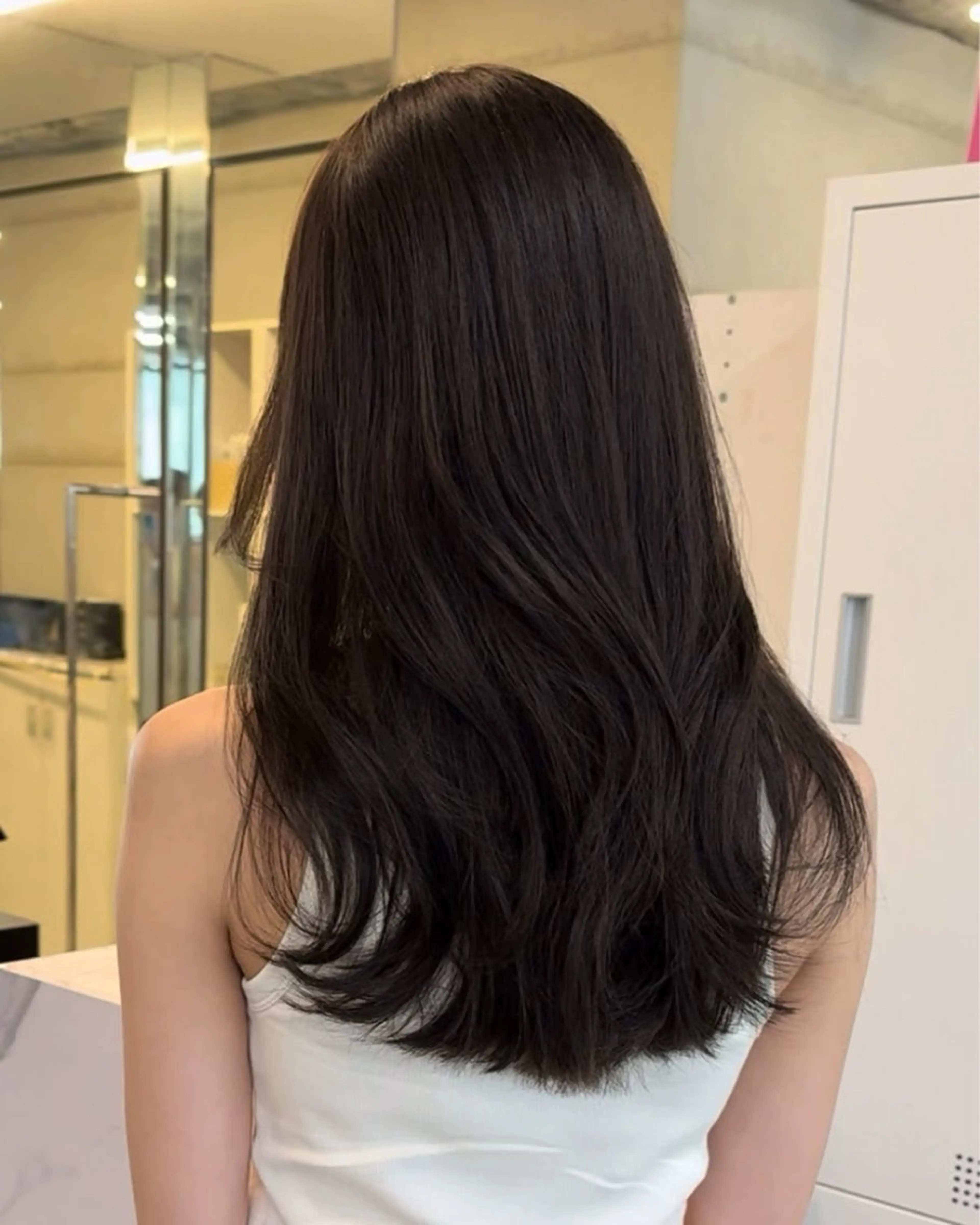 カラー ヘアカラー トリートメント 透明感ベージュ 🎀Anju/渋谷のヘアスタイル