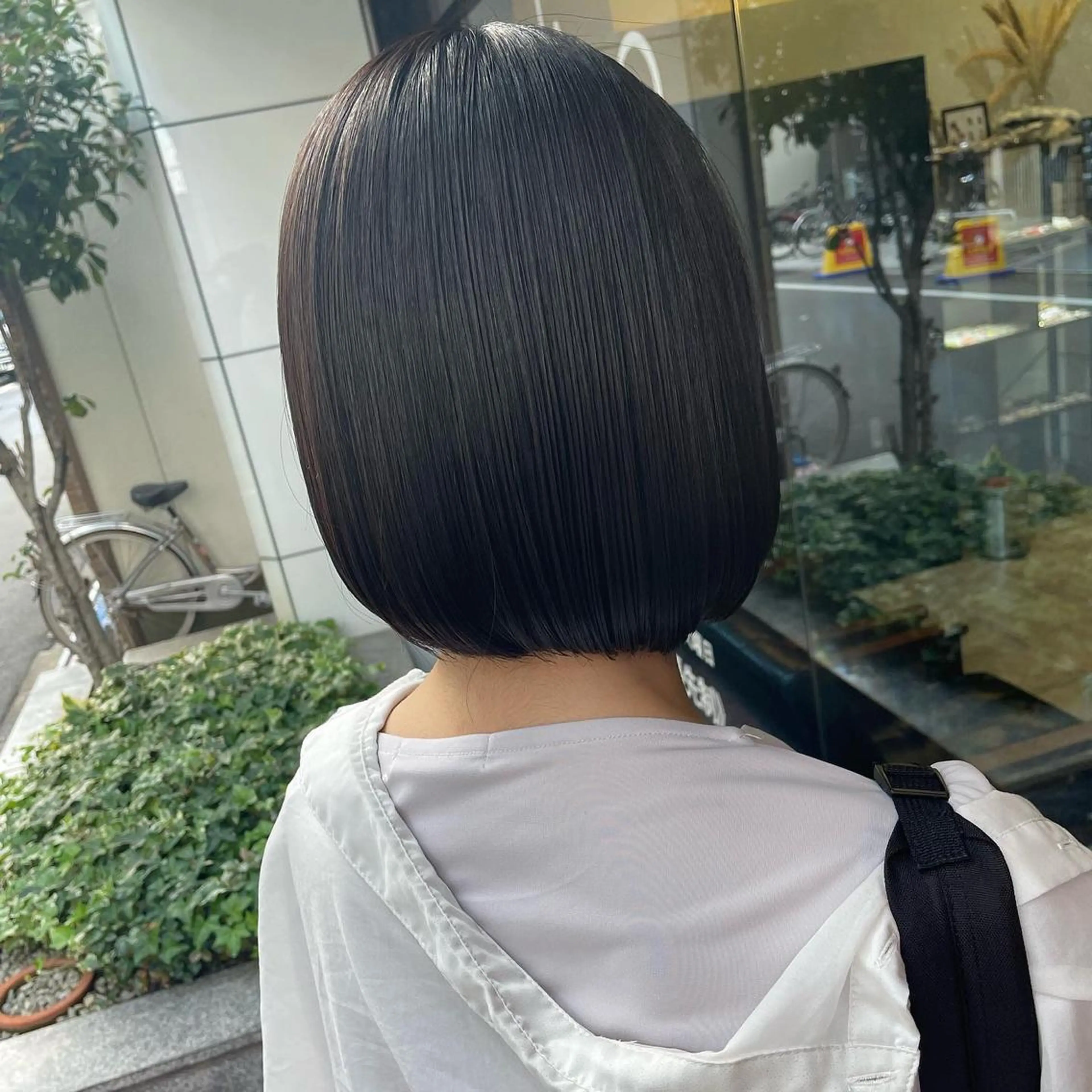 ショート パーマ 縮毛矯正 ACTION心斎橋店 Lisaのヘアスタイル