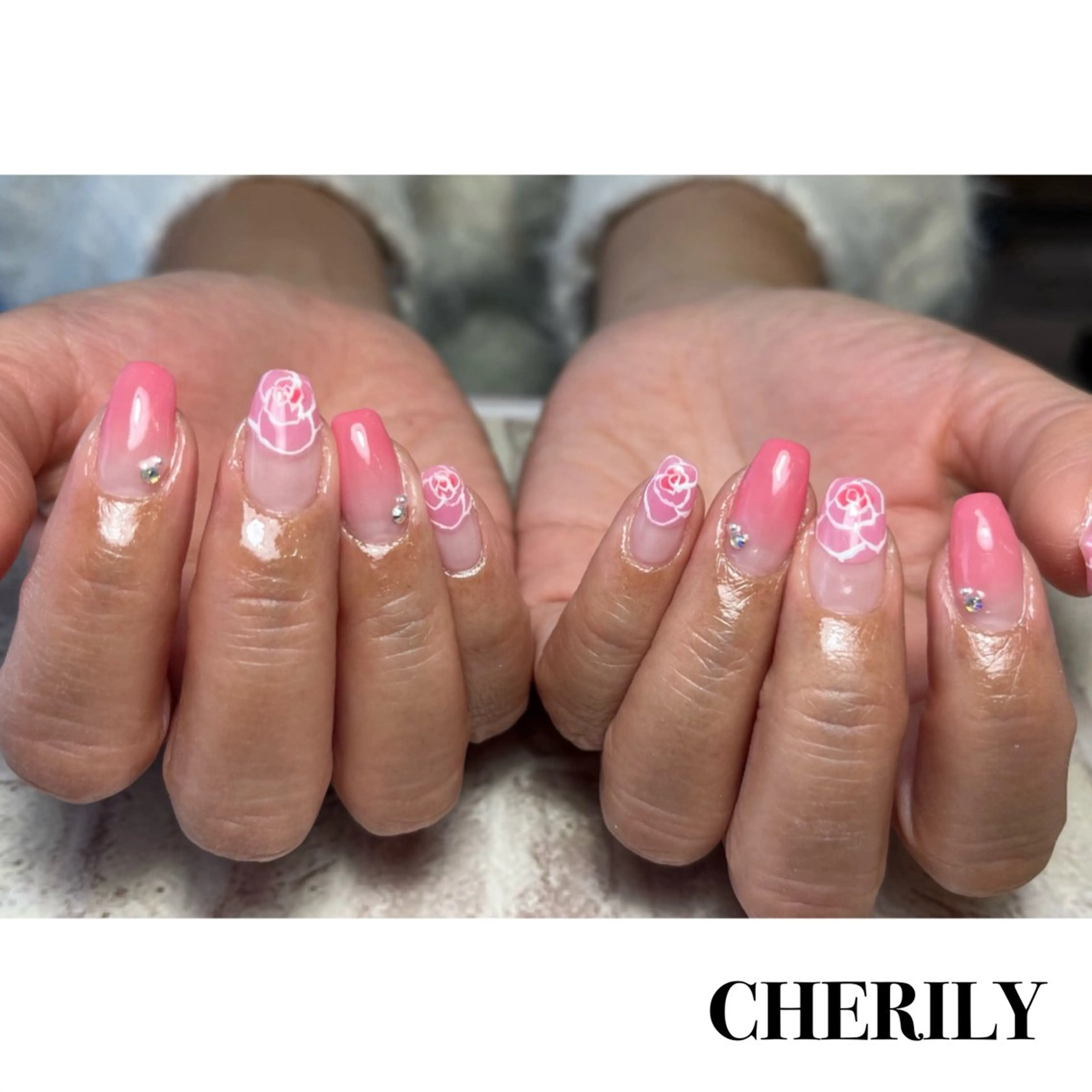 ネイル ハンドネイル CHERILY SAKURAのネイルデザイン