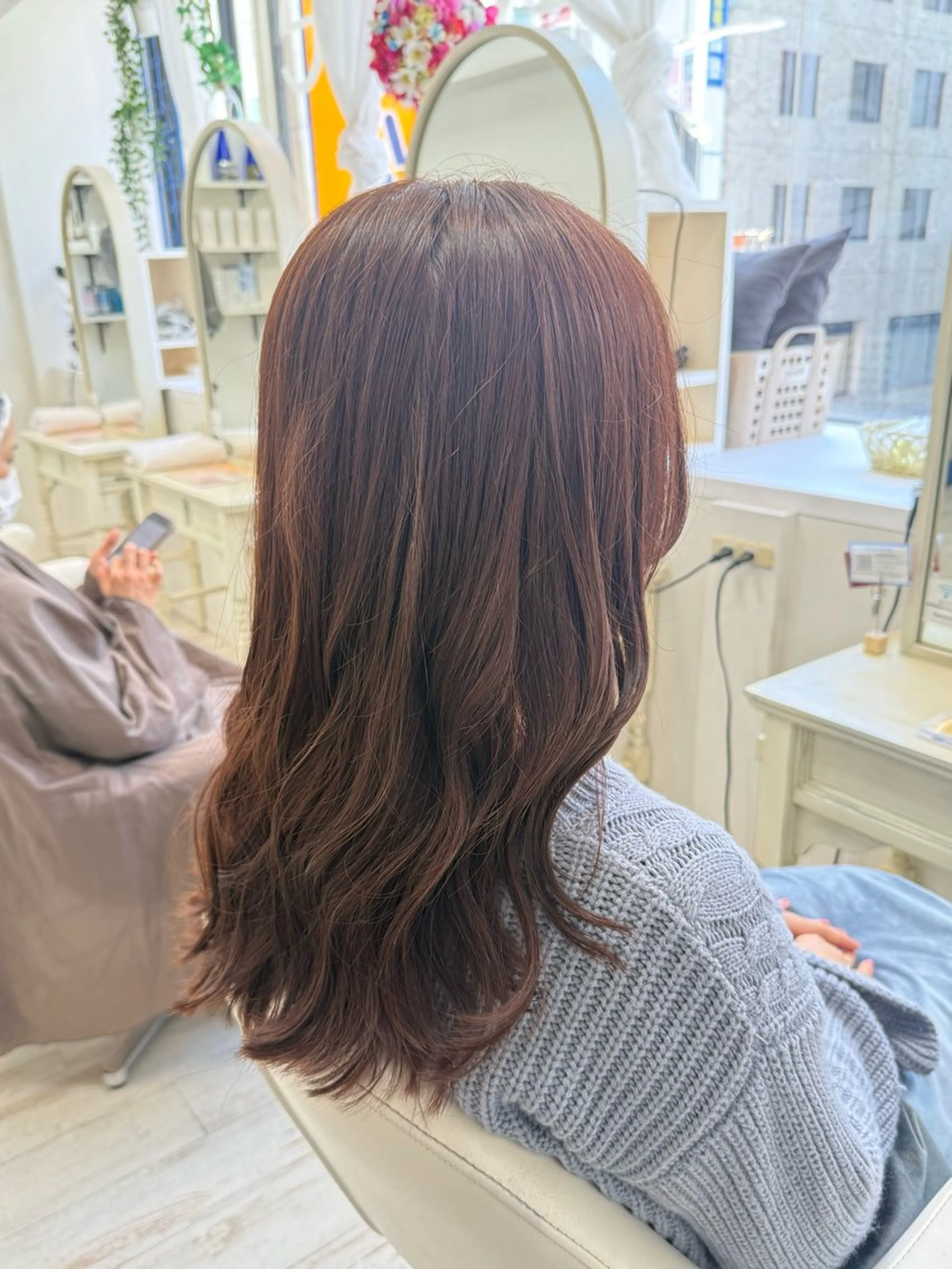 ロング 新籾 尚哉のヘアスタイル