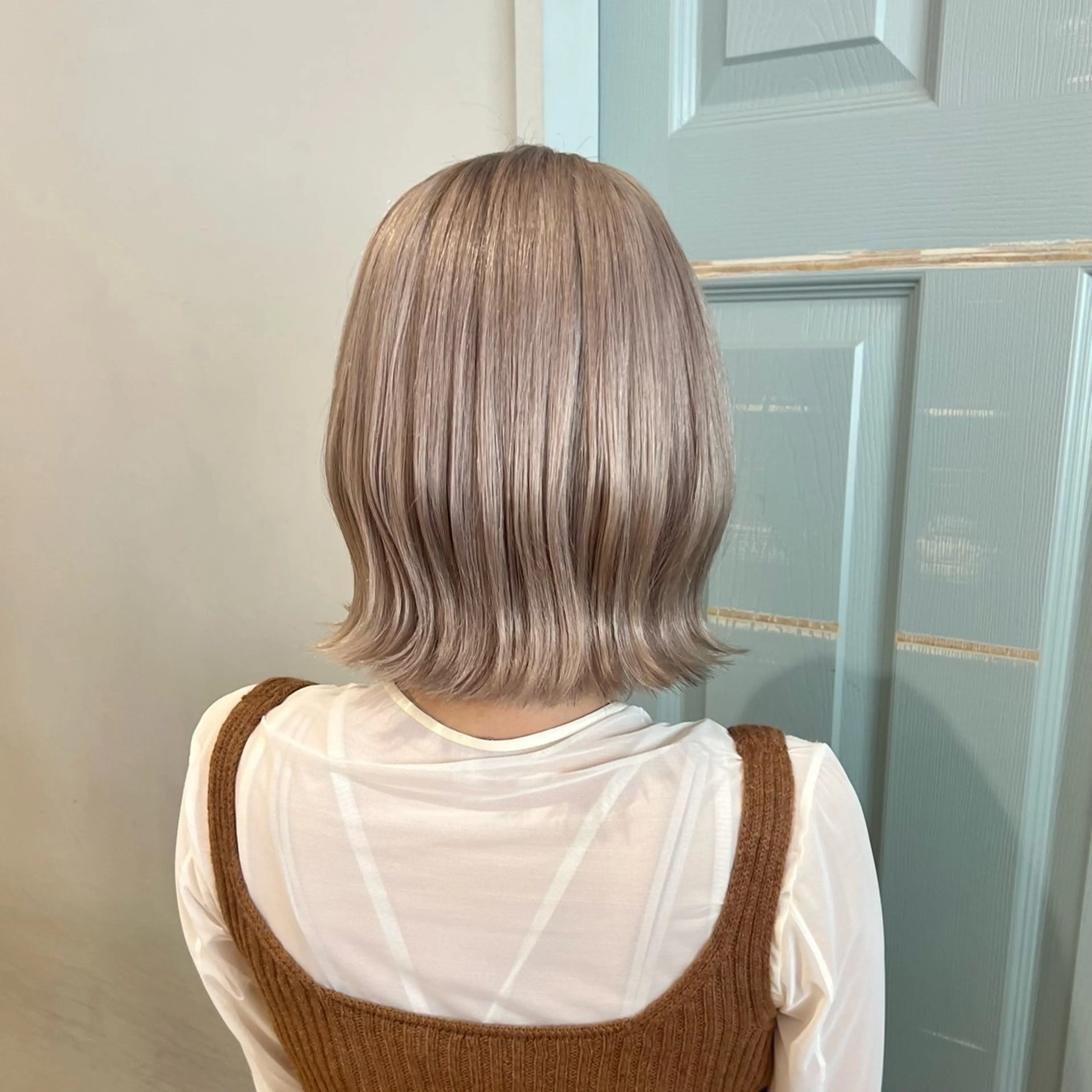 ショート 【韓国艶カラー🎀】 添田 菜摘のヘアスタイル