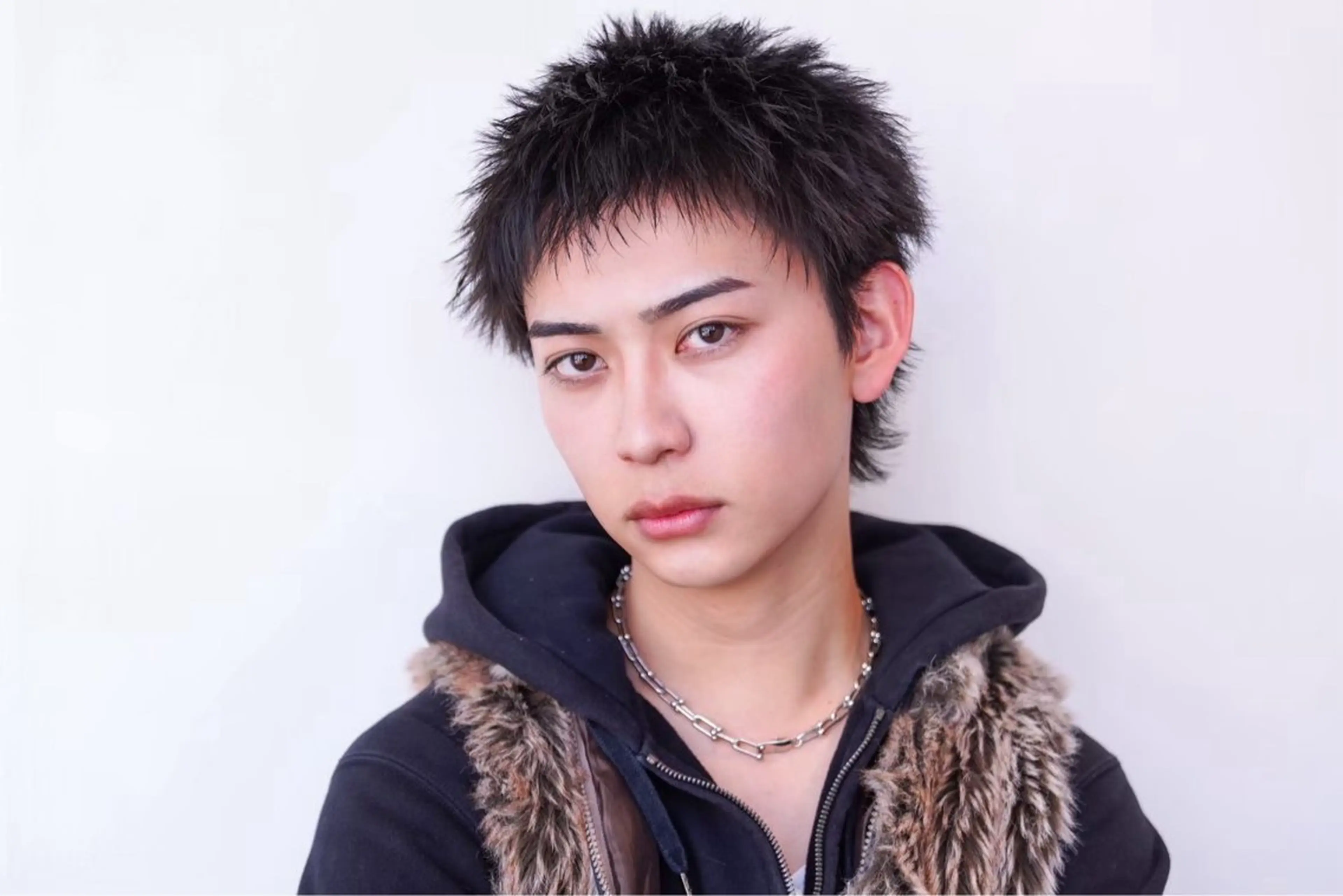 メンズ カット トリートメント 透明感カラー 渋谷美容師みひろのヘアスタイル