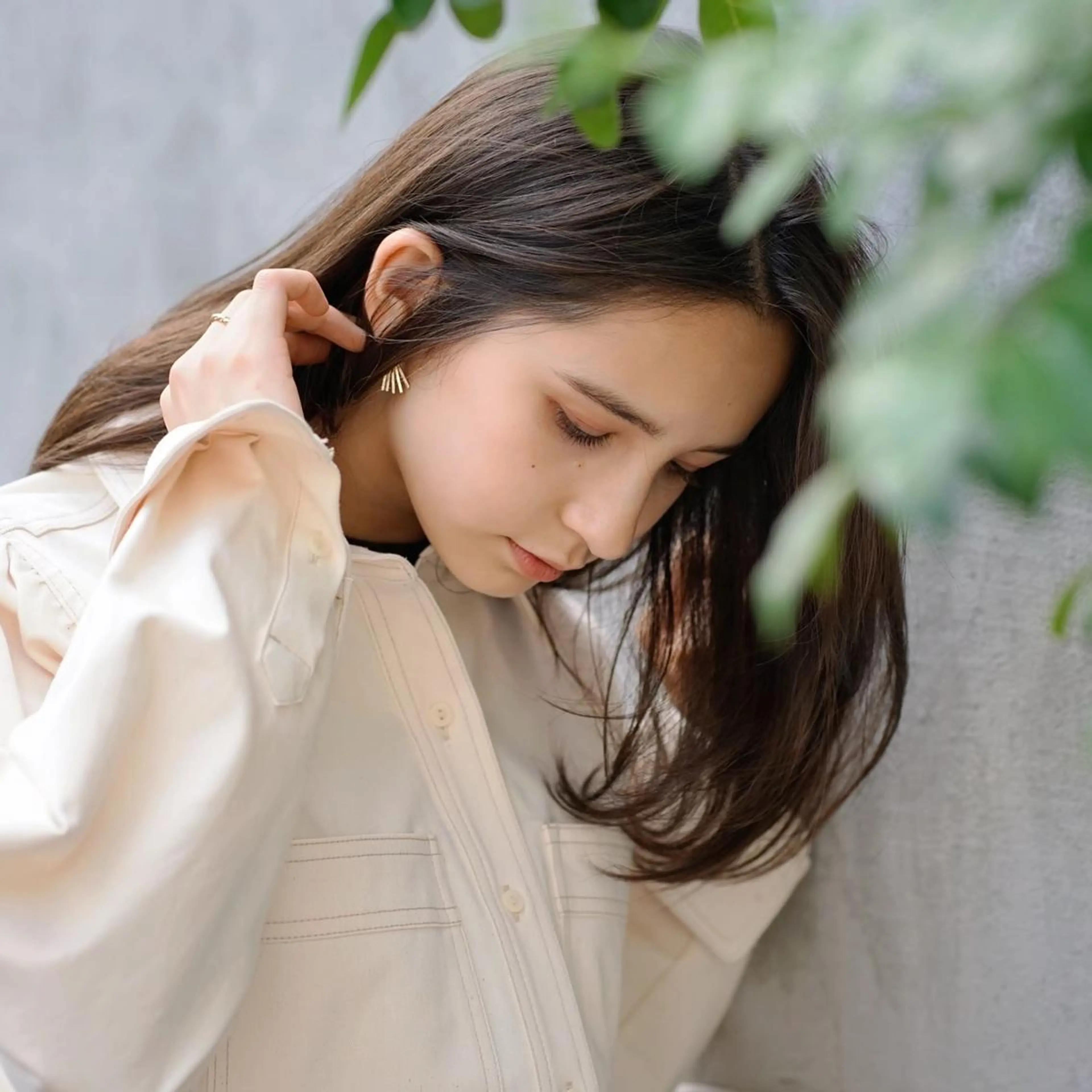 セミロング number eluneのヘアスタイル