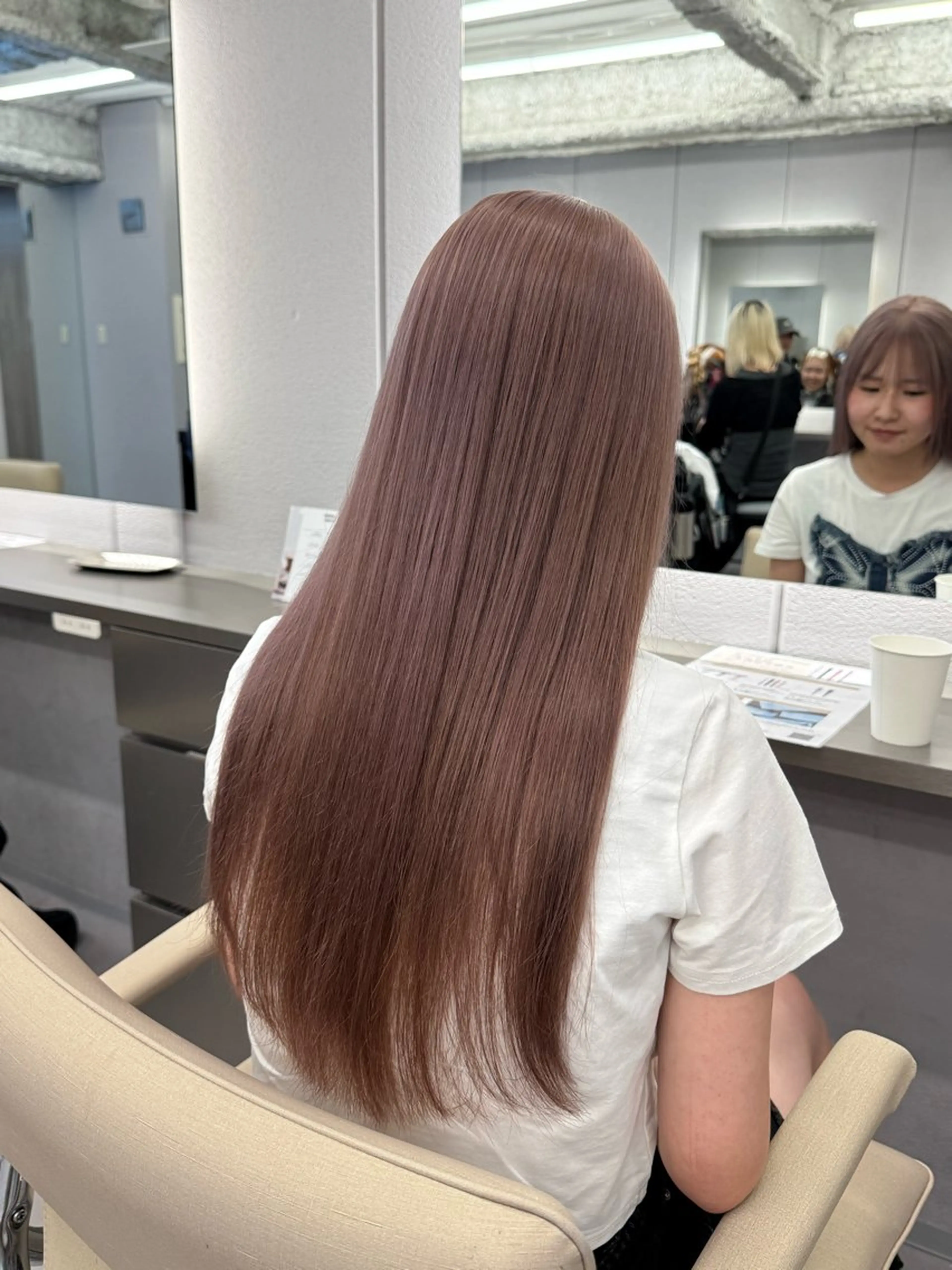 ロング ケアカラー 髪質改善 akari/髪質改善 /ブリーチ/名古屋のヘアスタイル