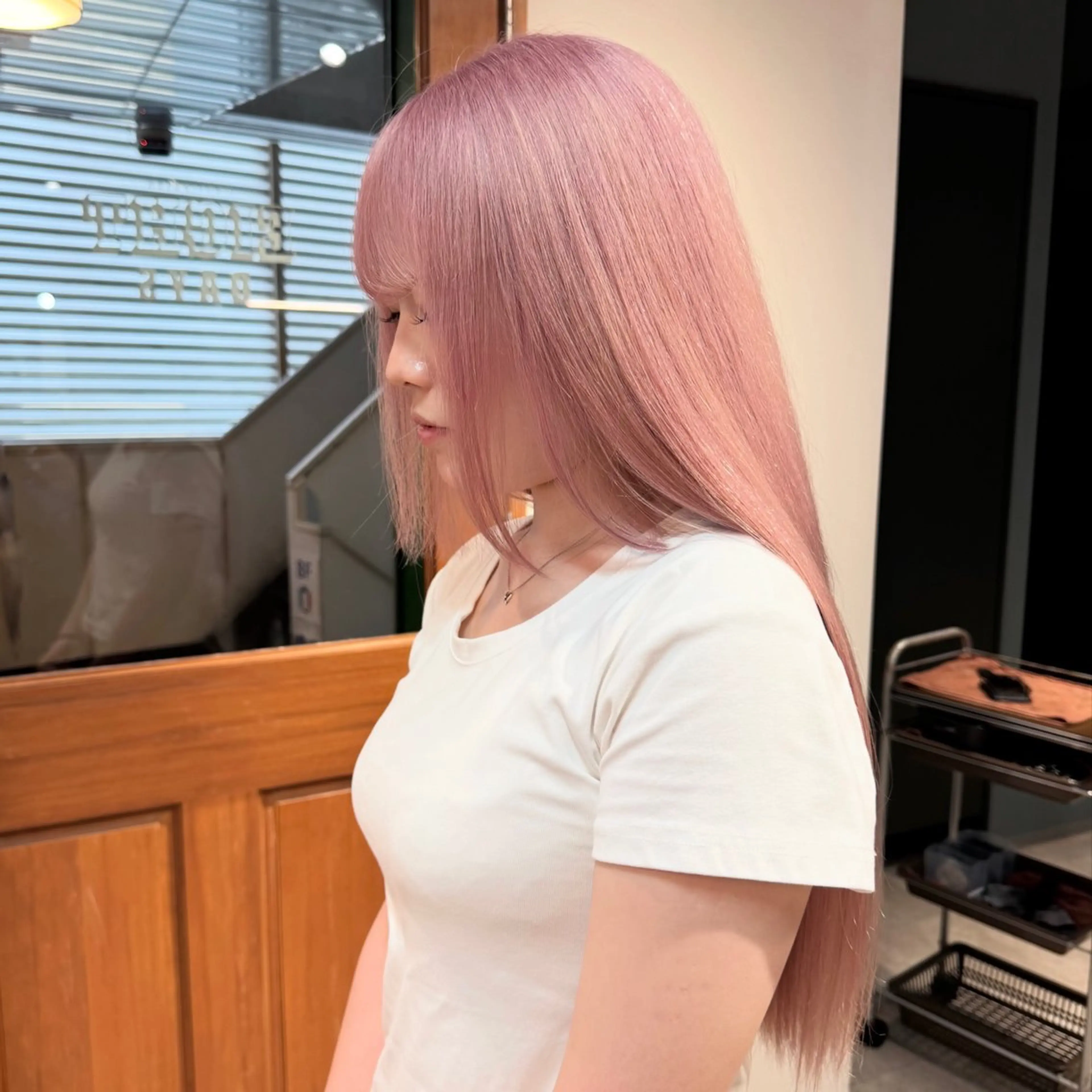 ロング カラー ヘアカラー トリートメント 優梨 EIGHT💞のヘアスタイル