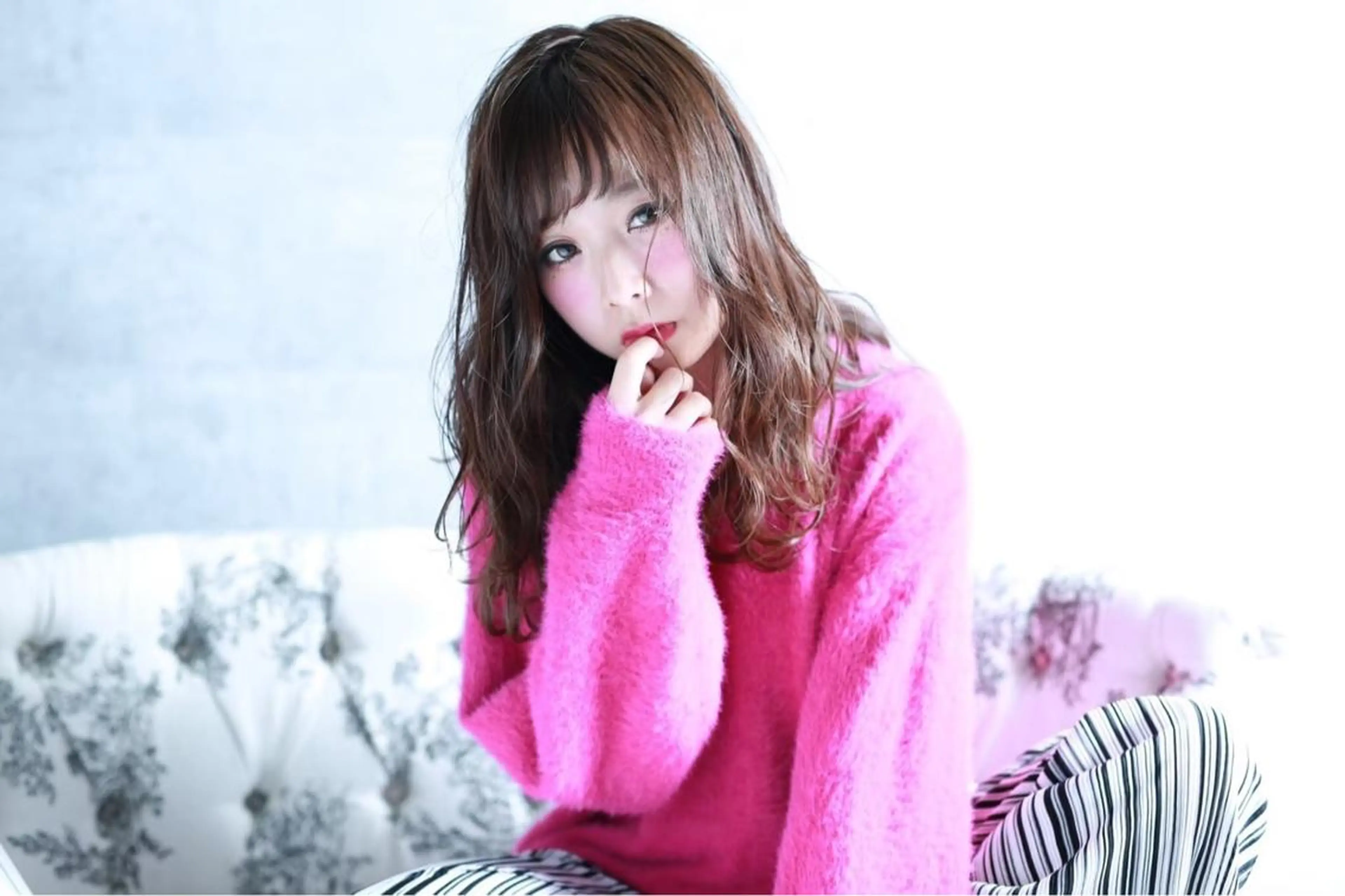 ロング 韓国ヘア🕊村上 ののこ🕊のヘアスタイル