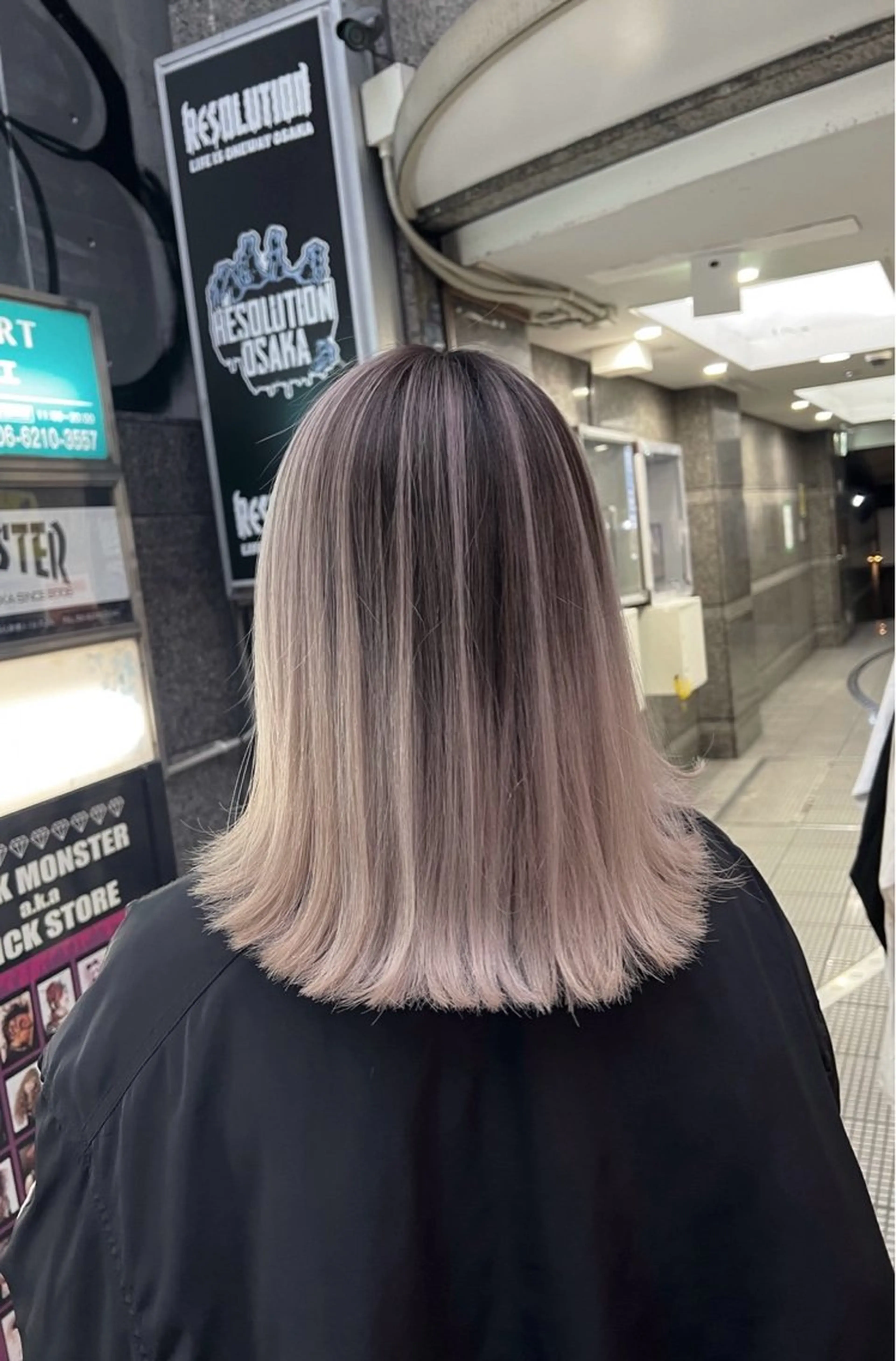 ショート カラー バレイヤージュ グレージュ レイヤーカット ヘアカラー トリートメント 指名数No.1 /NAOYAのヘアスタイル