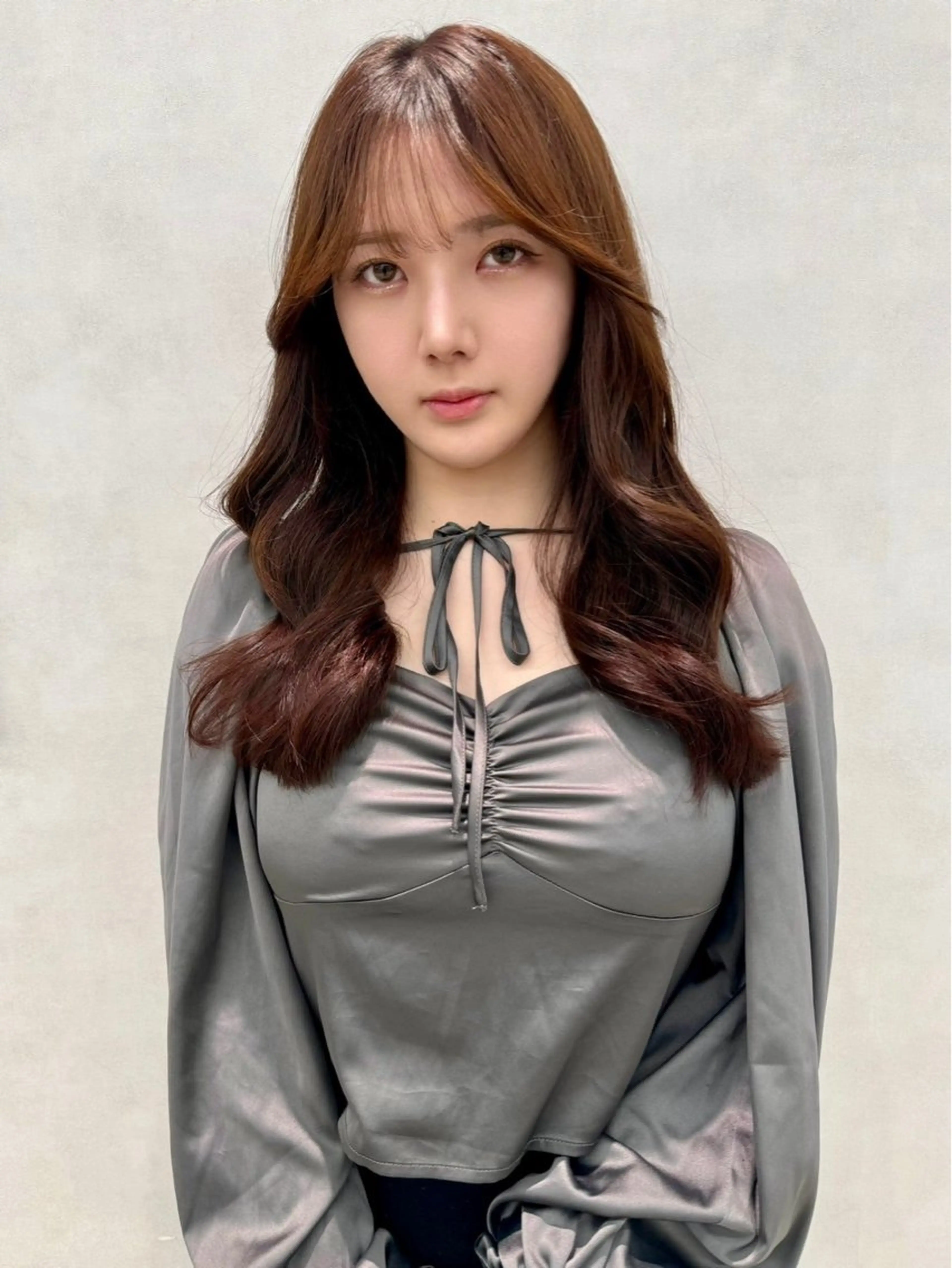 【🎀ミニモ限定🎀】韓国ヘアカット➕ワンカラー➕プレトリートメント120分の写真