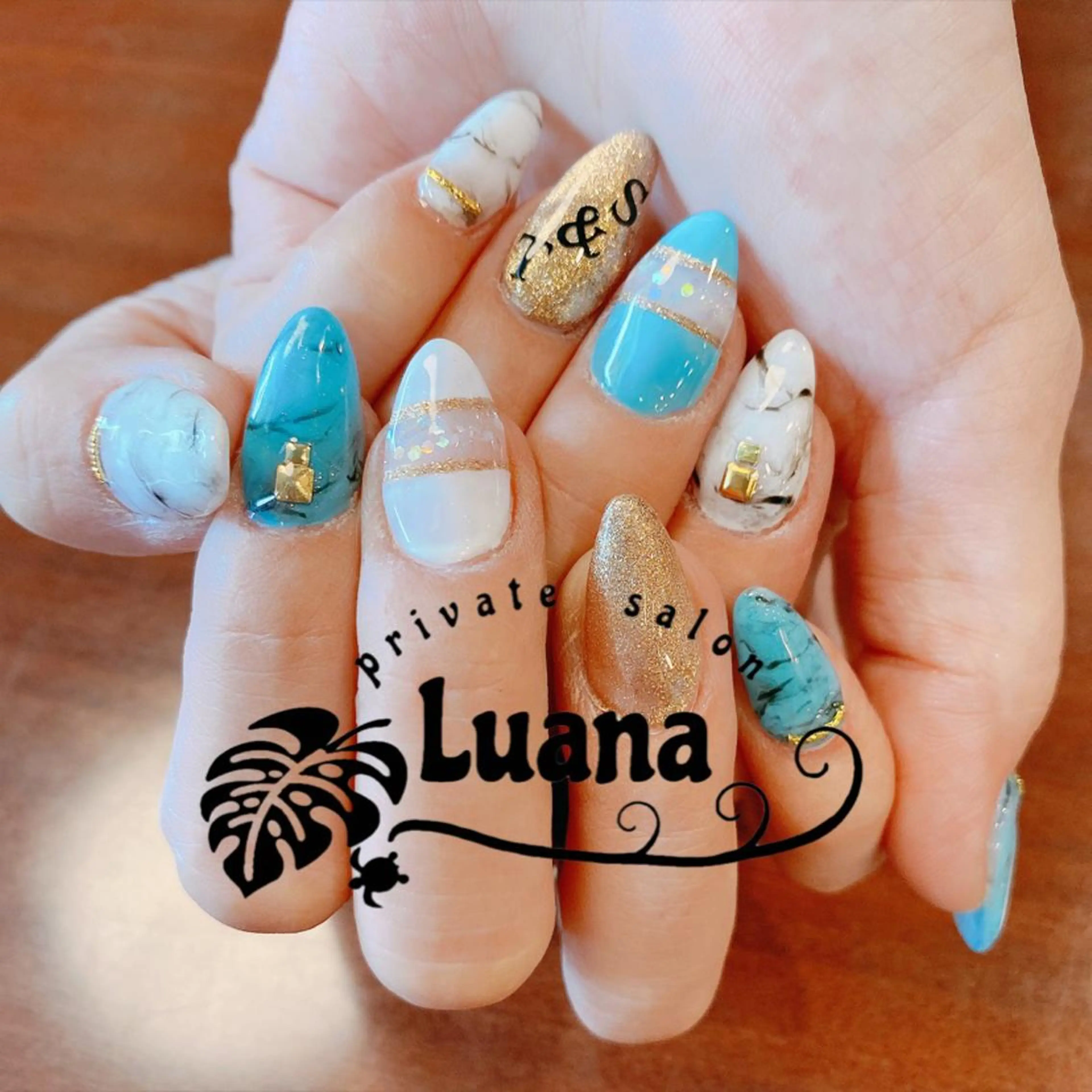 ネイル 自宅ネイルサロン ルアナのネイルデザイン