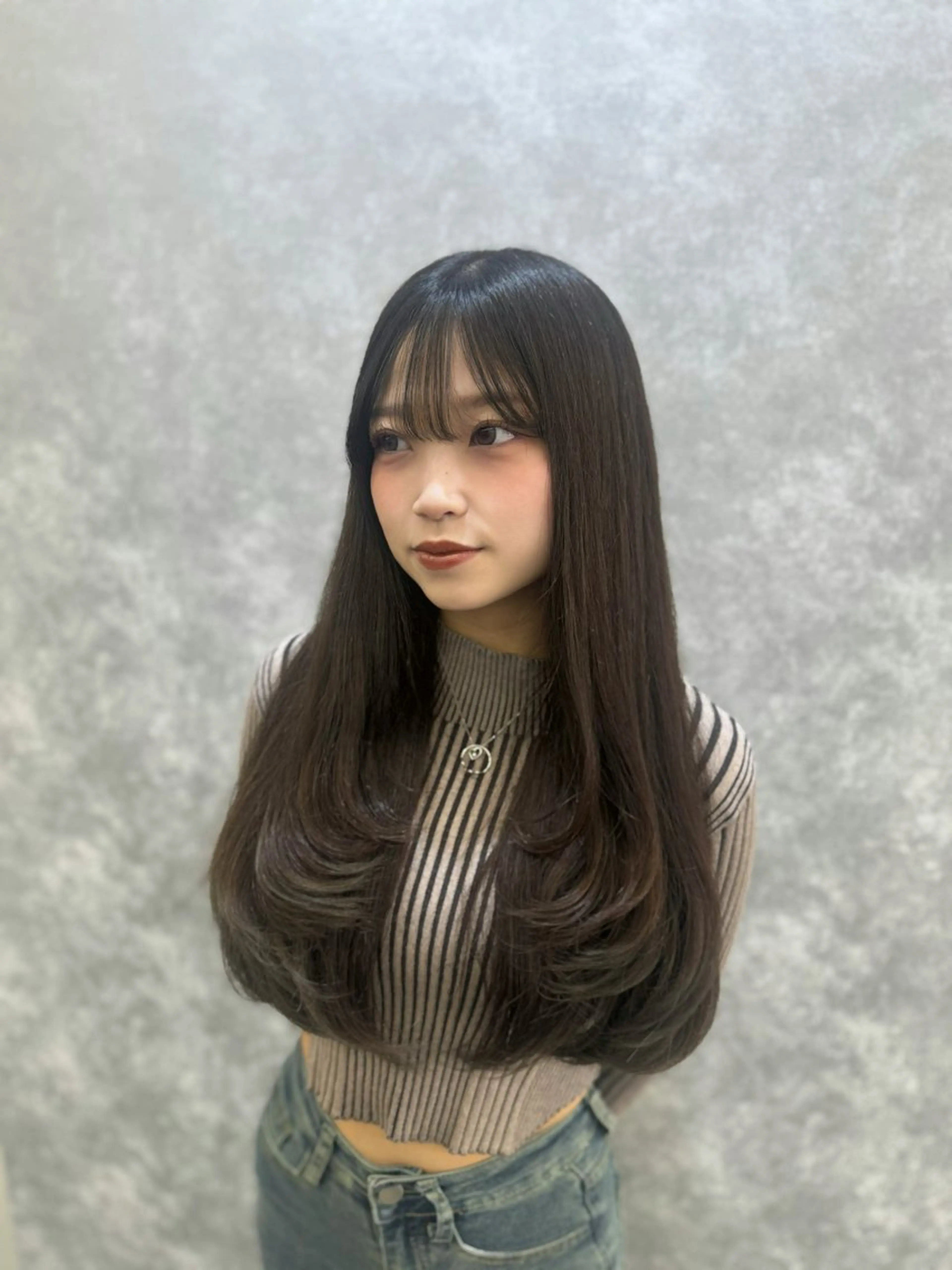 ロング カット 🕯コバ/レイヤー/ 美髪縮毛🕯のヘアスタイル