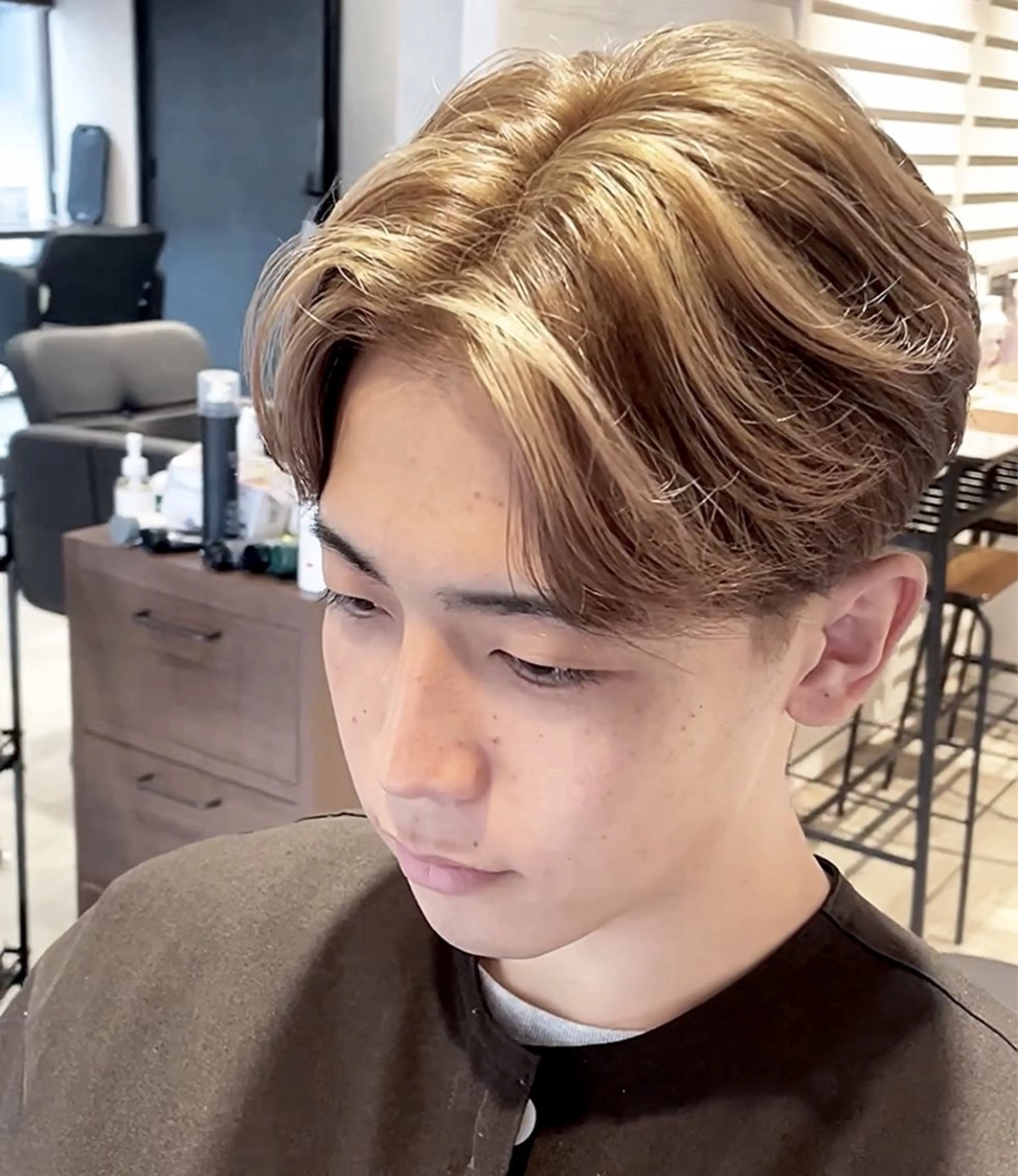 【メンズ】カット×フルカラー×トリートメントの写真